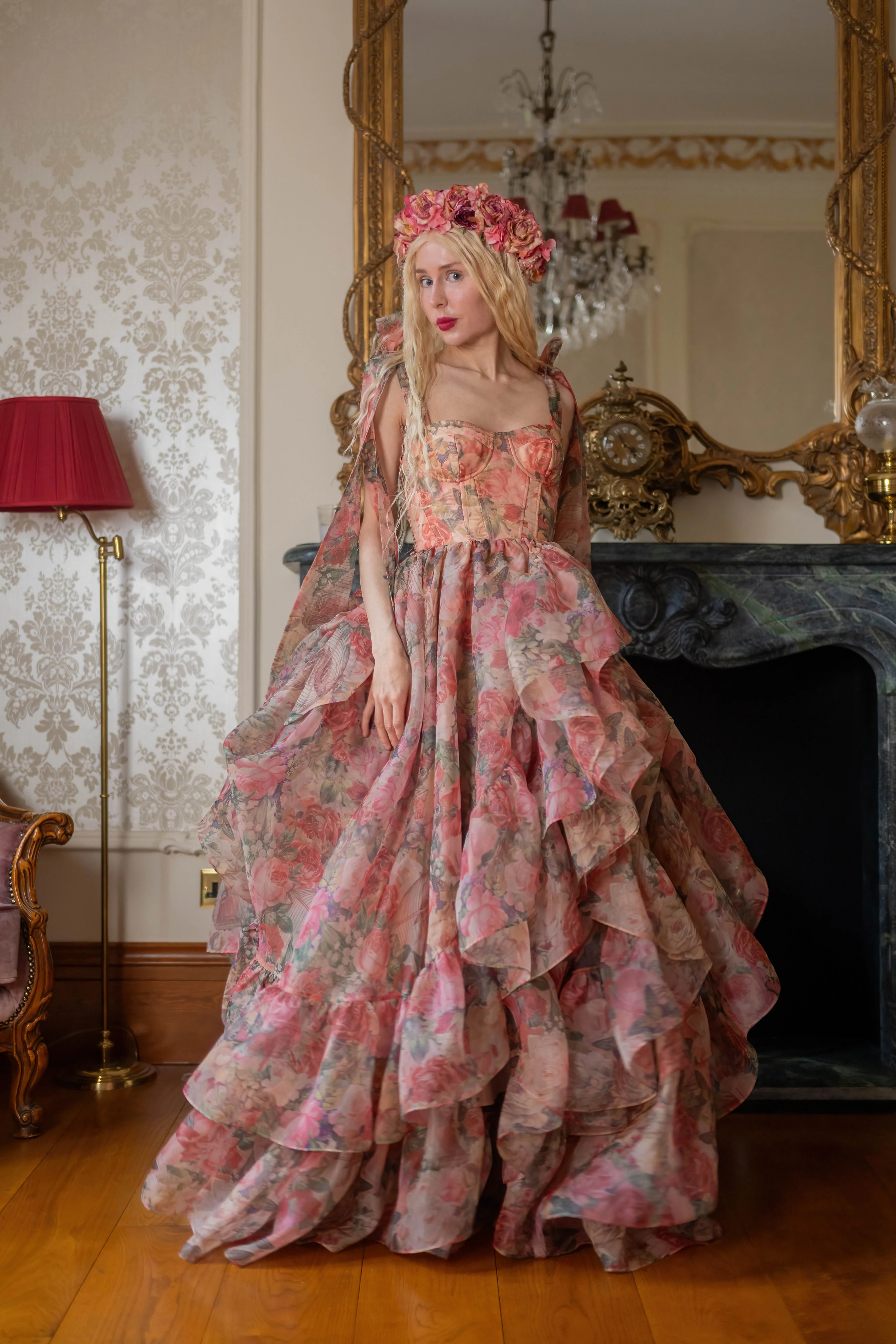 Garden of Eden Empress Train Gown - Image 23
