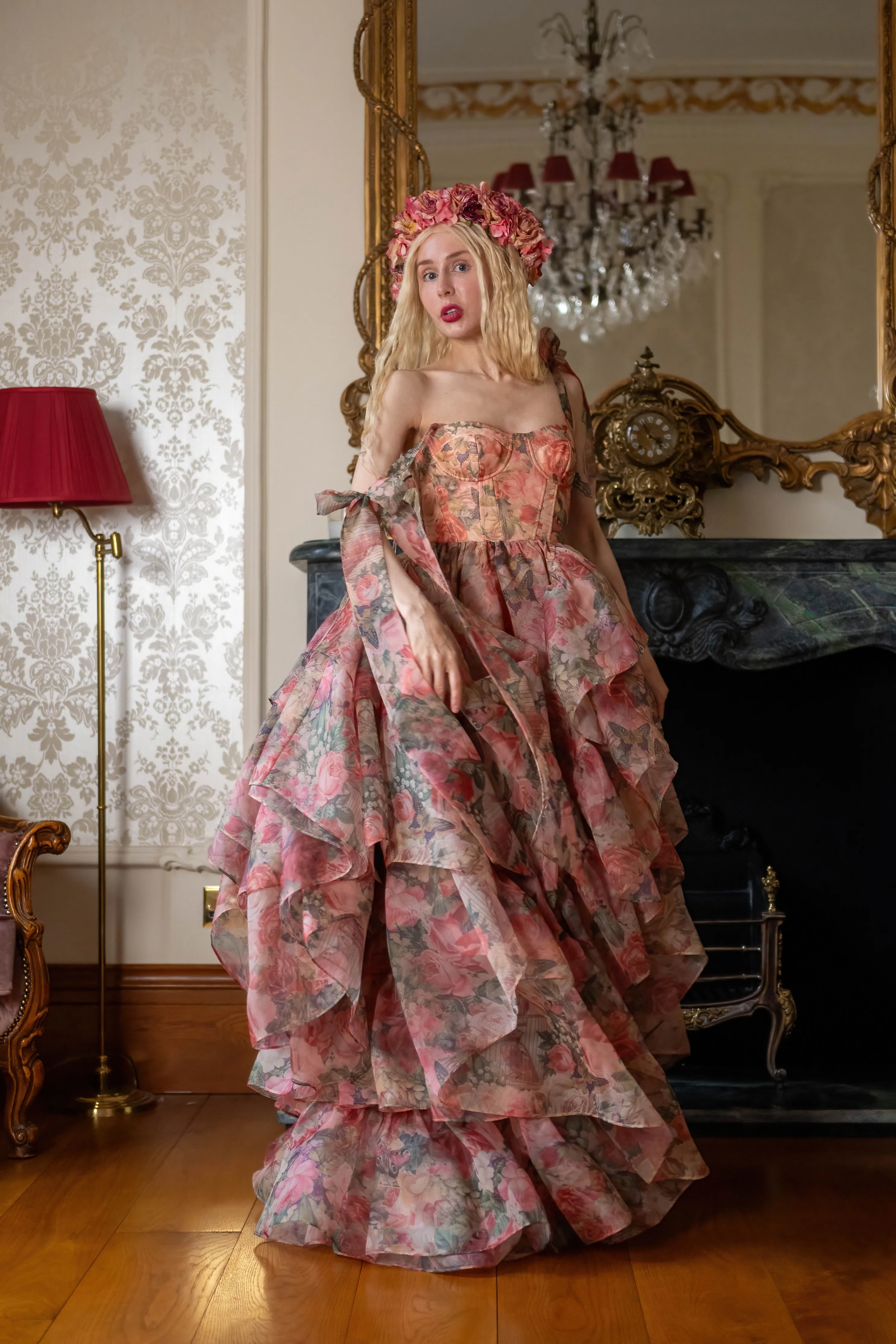 Garden of Eden Empress Train Gown - Image 3