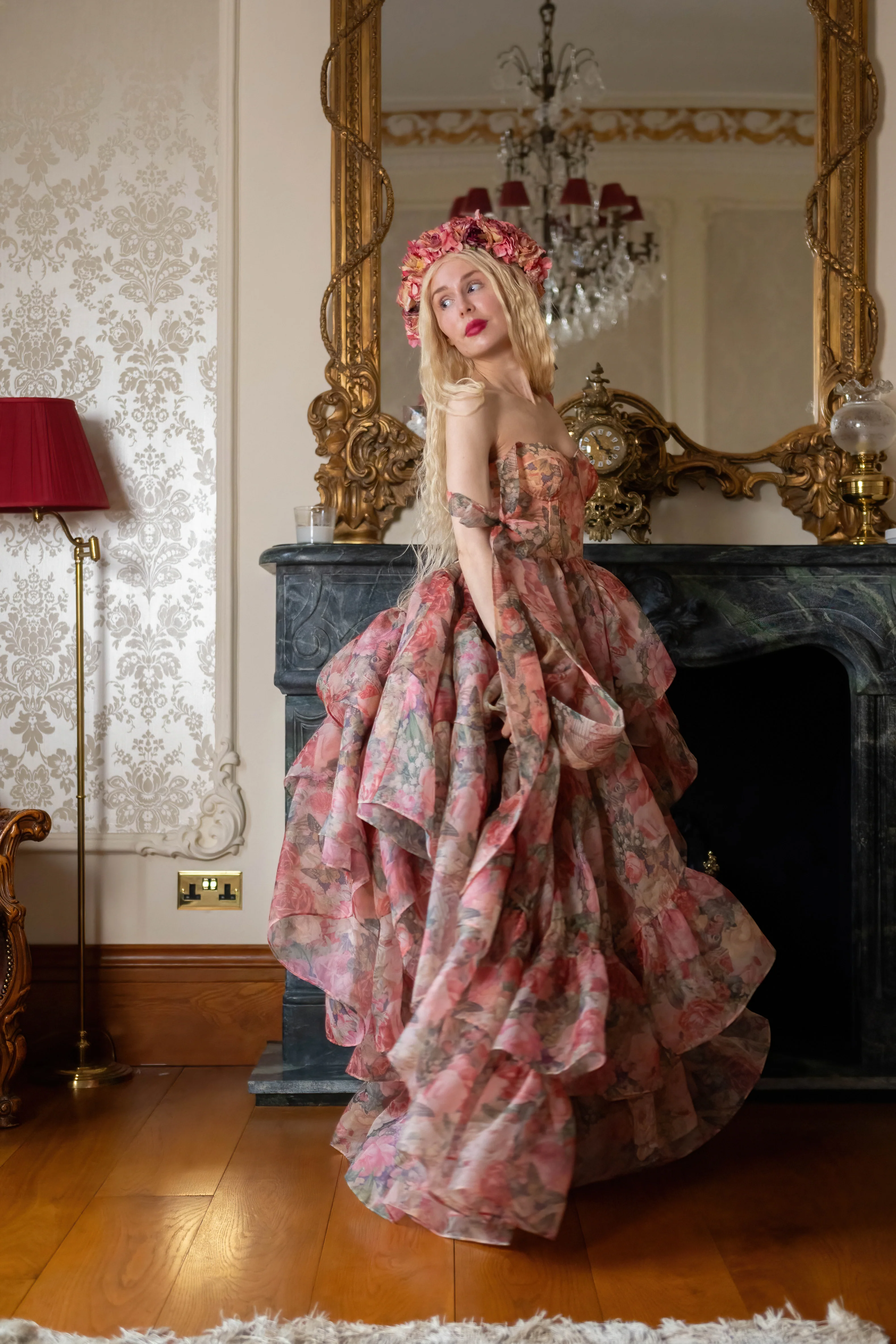 Garden of Eden Empress Train Gown - Image 5