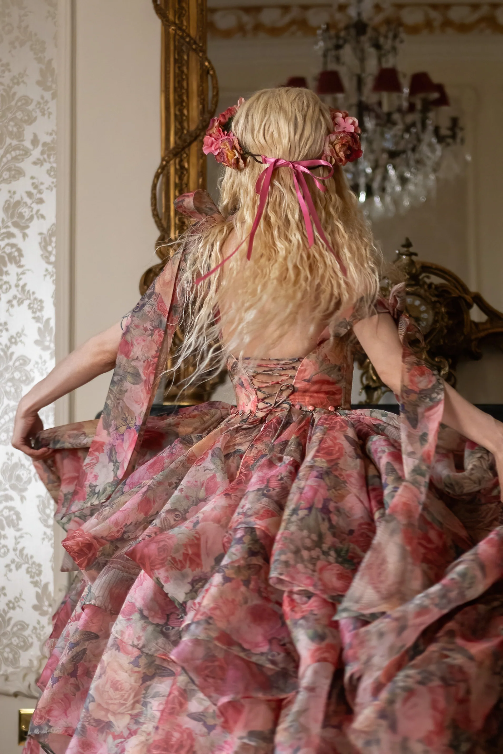 Garden of Eden Empress Train Gown - Image 8