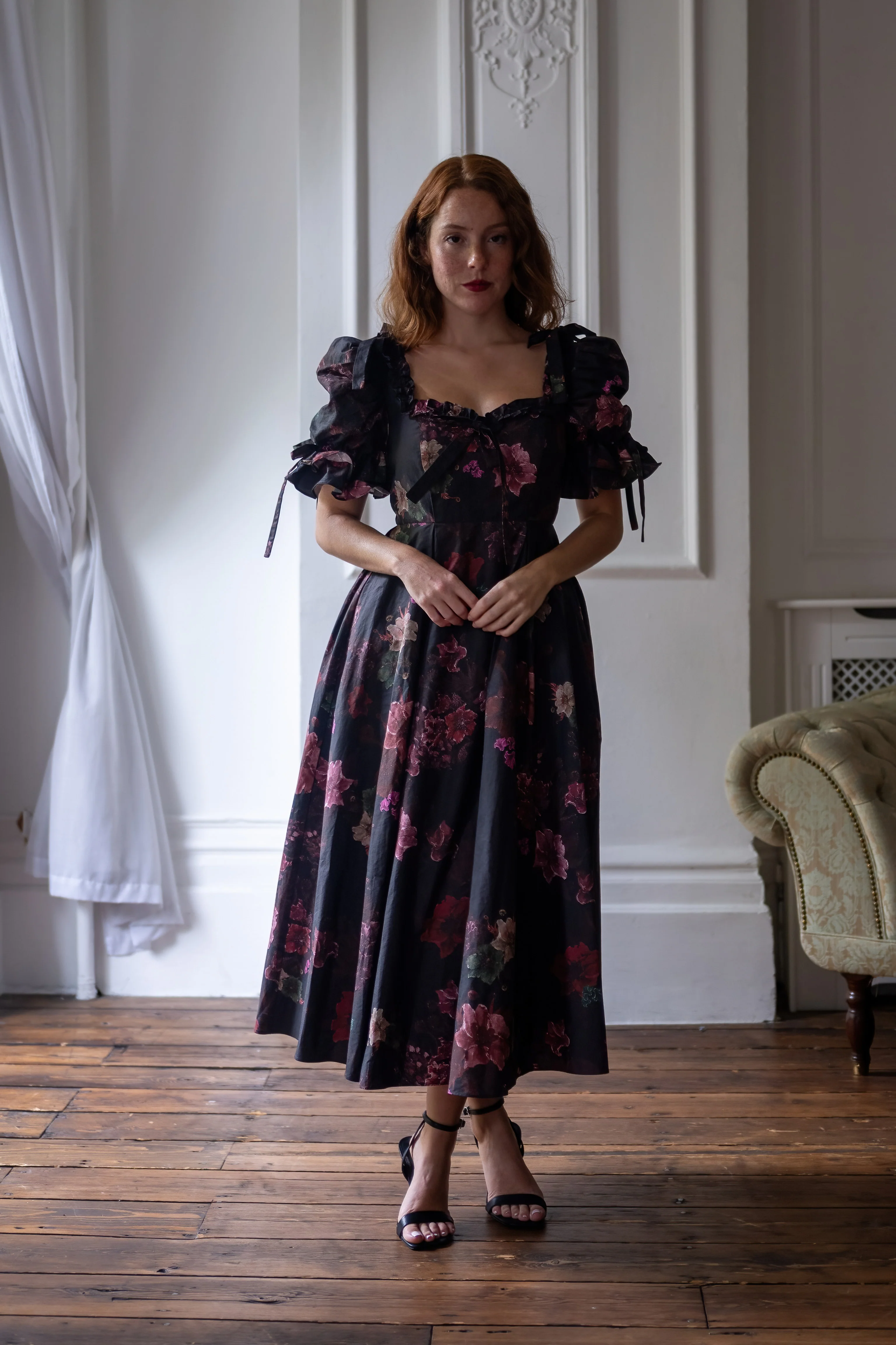 Ghostly Blooms Parlour Games Dress - Image 10