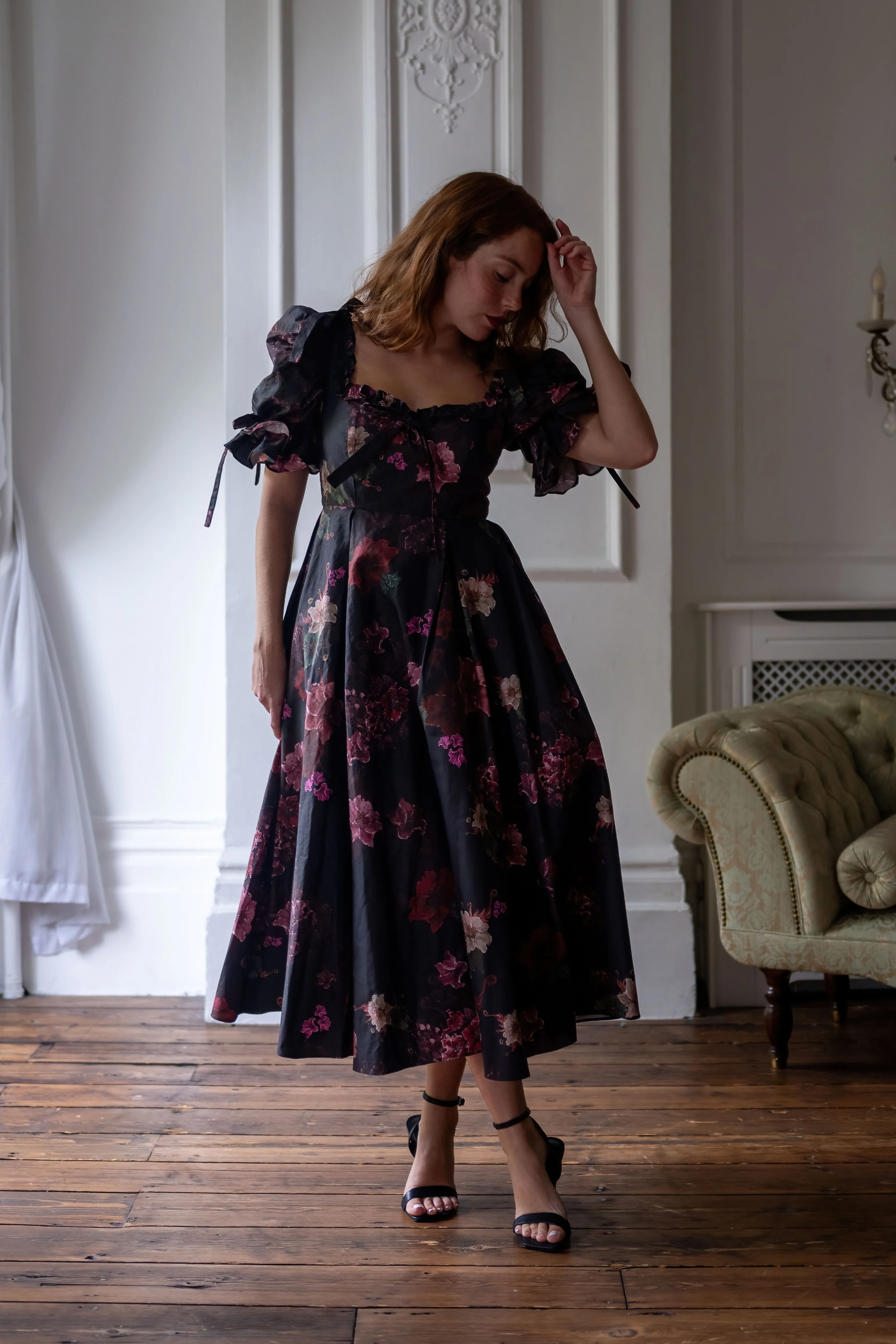 Ghostly Blooms Parlour Games Dress - Image 12