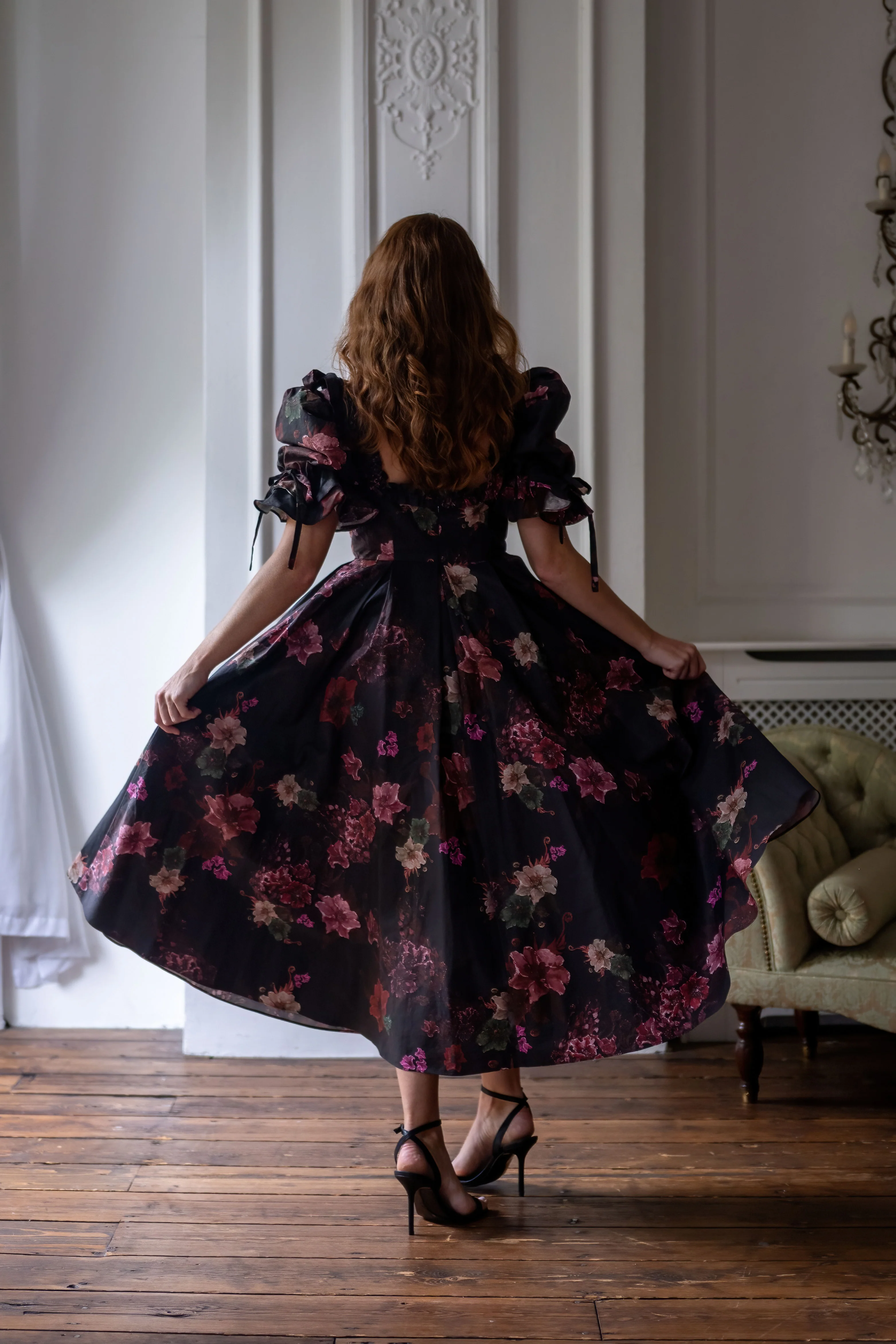 Ghostly Blooms Parlour Games Dress - Image 13