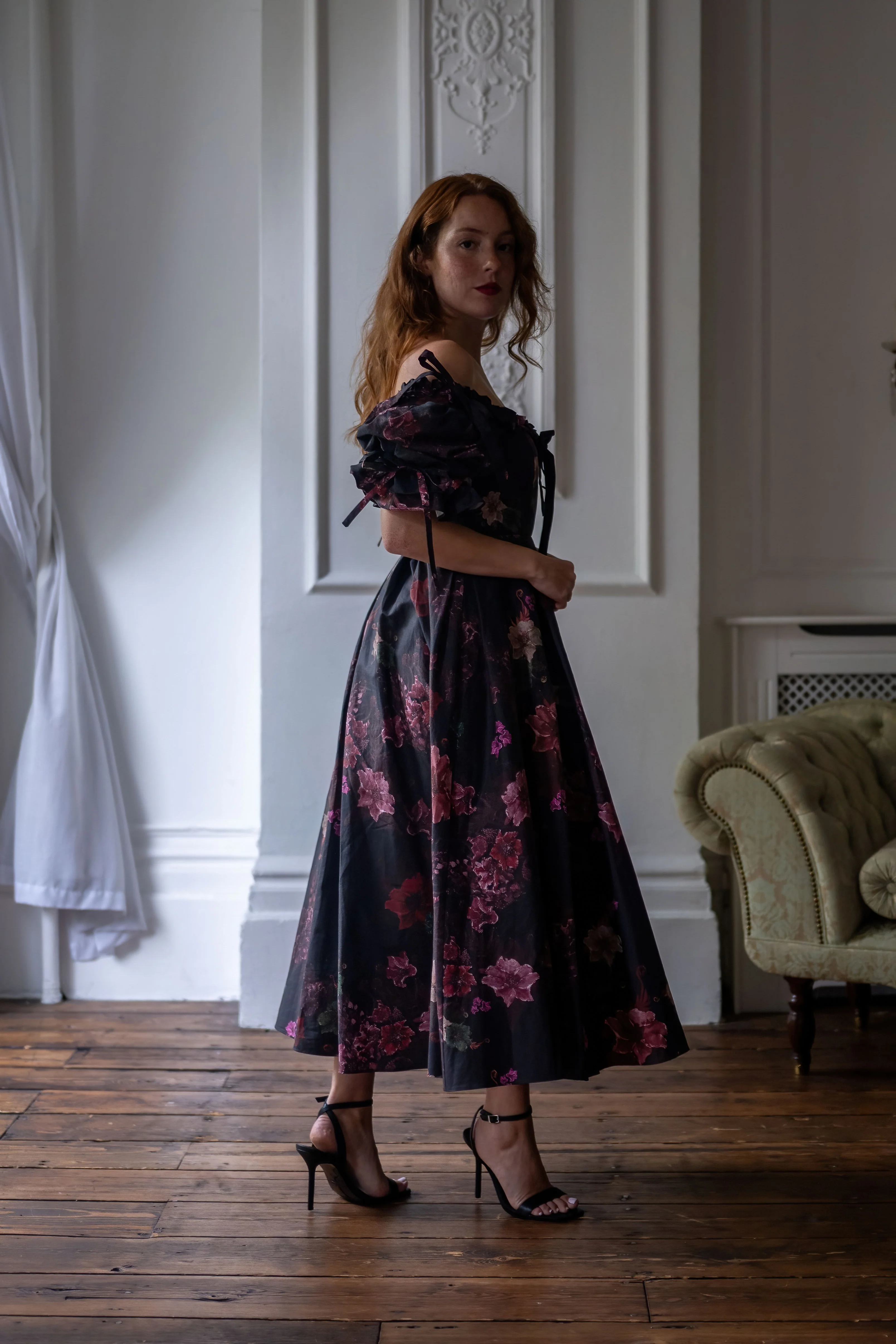 Ghostly Blooms Parlour Games Dress - Image 6