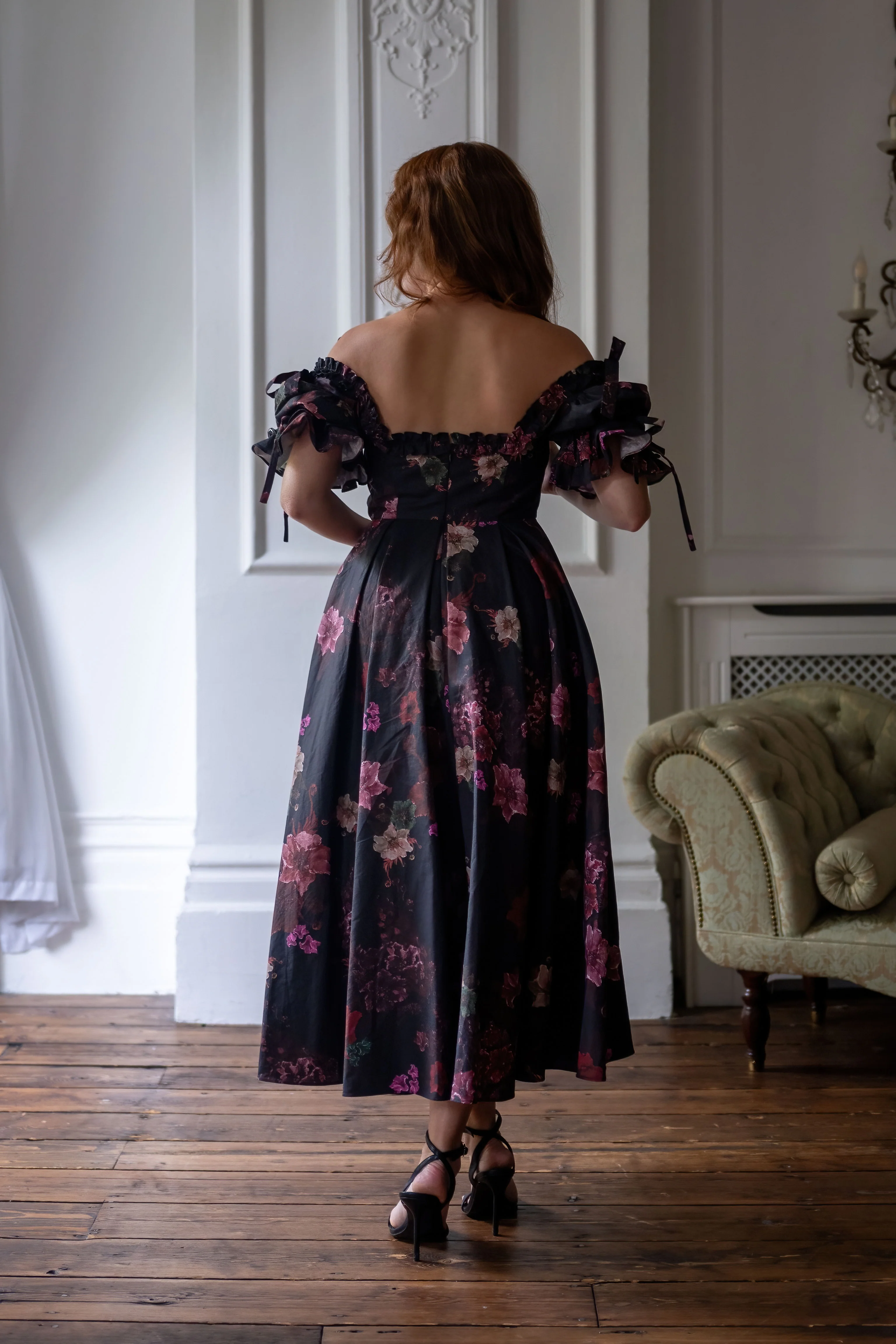 Ghostly Blooms Parlour Games Dress - Image 9