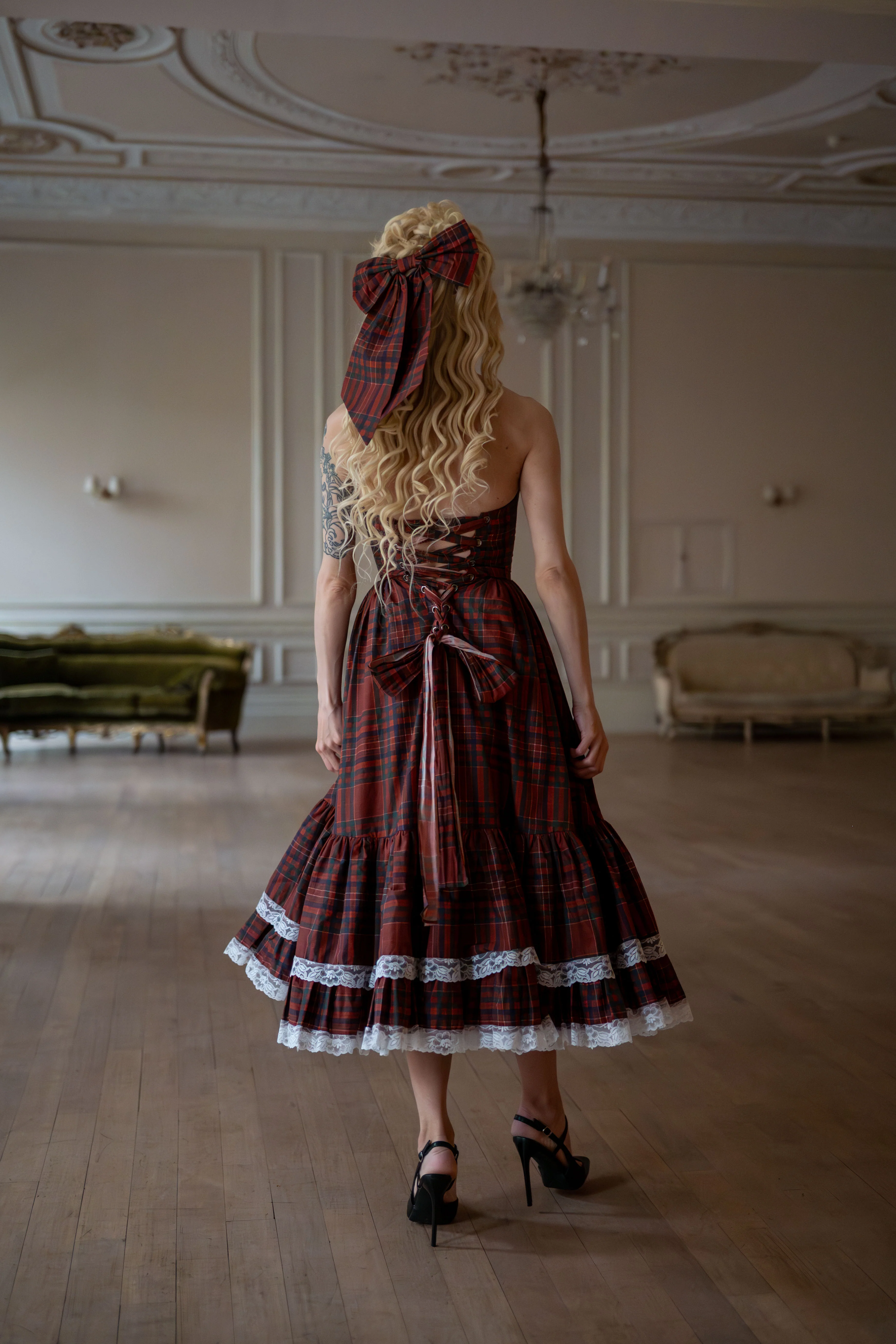Highland Fling Dollhouse Dress - Image 10