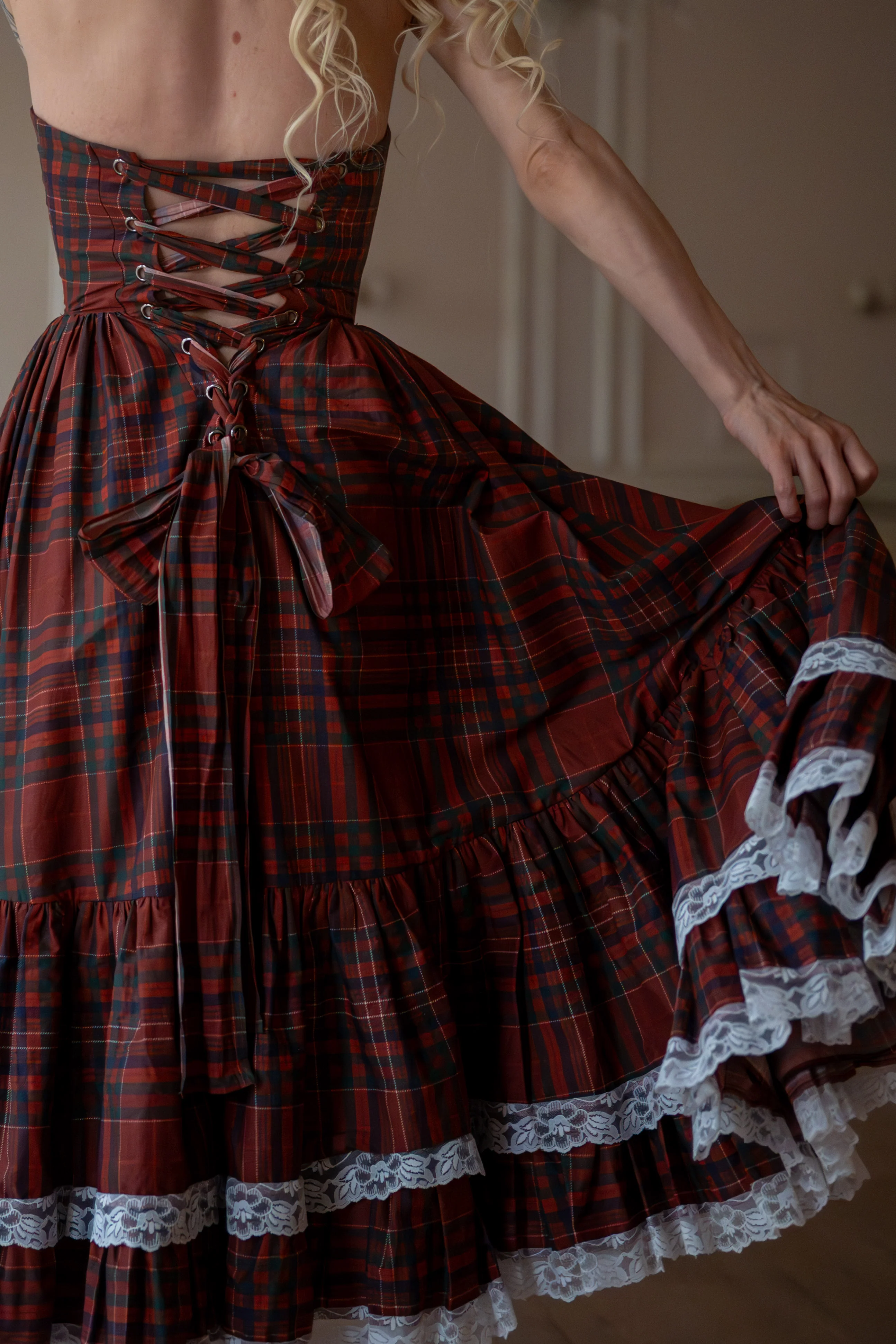 Highland Fling Dollhouse Dress - Image 12