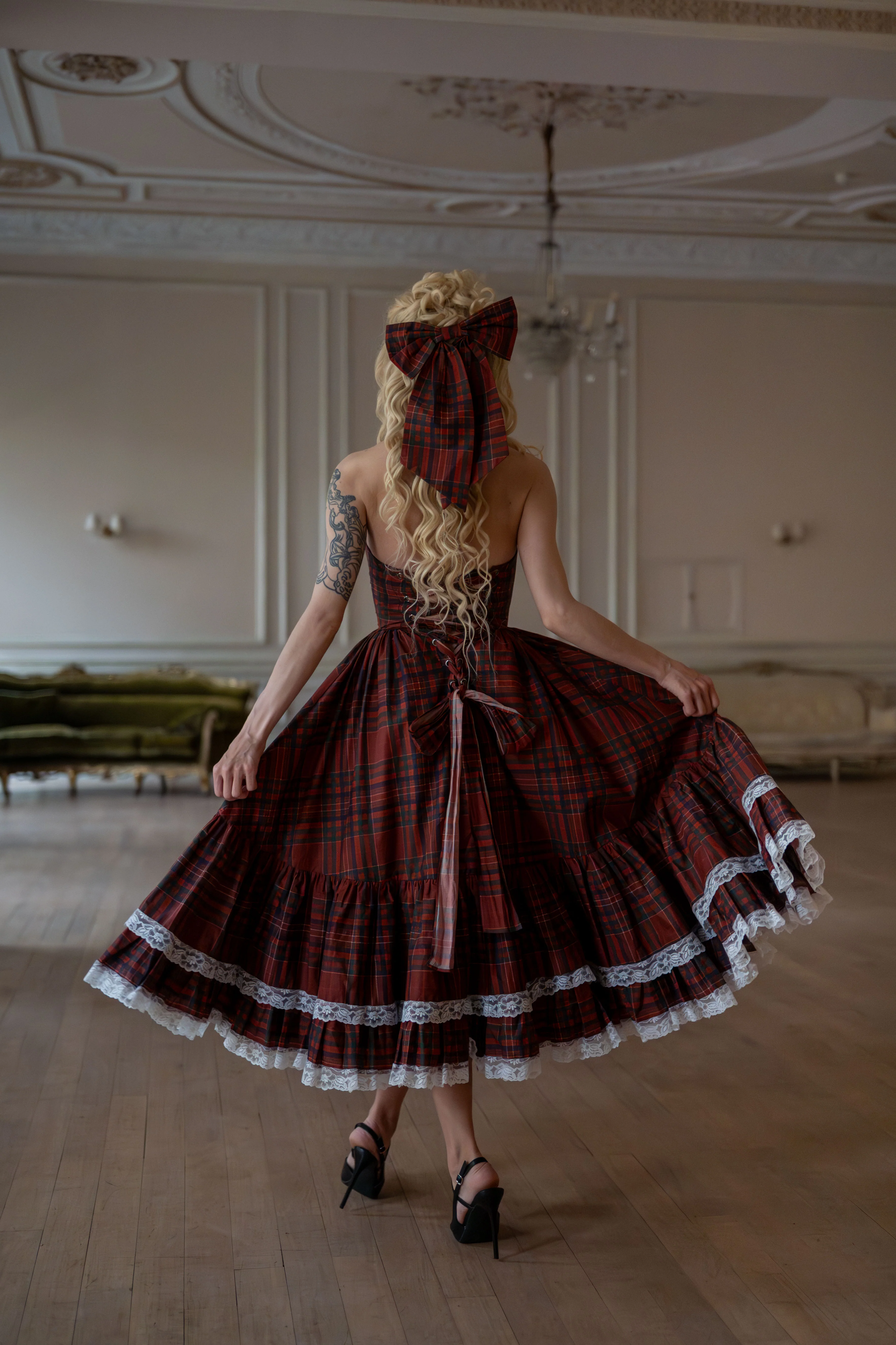 Highland Fling Dollhouse Dress - Image 13