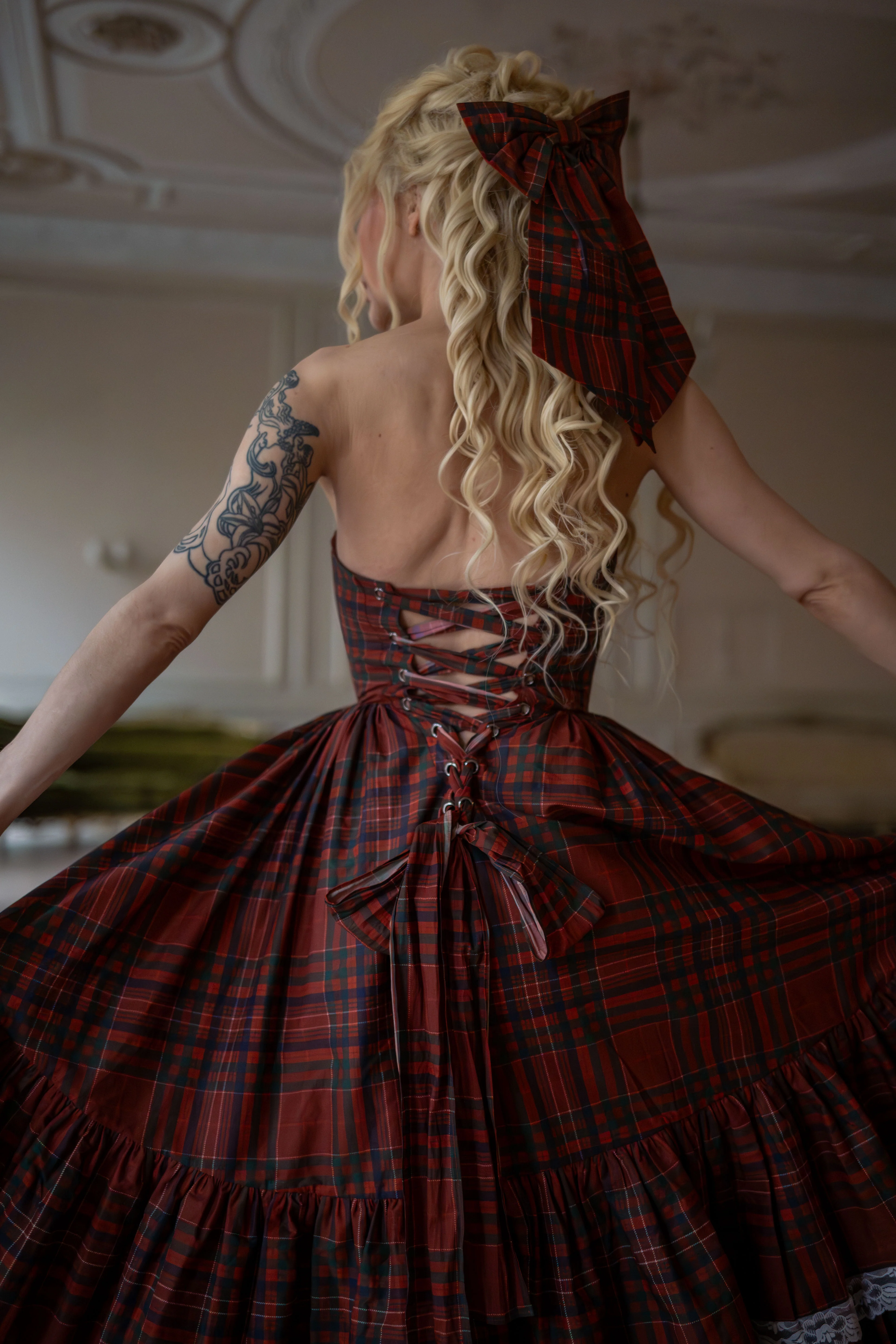 Highland Fling Dollhouse Dress - Image 17
