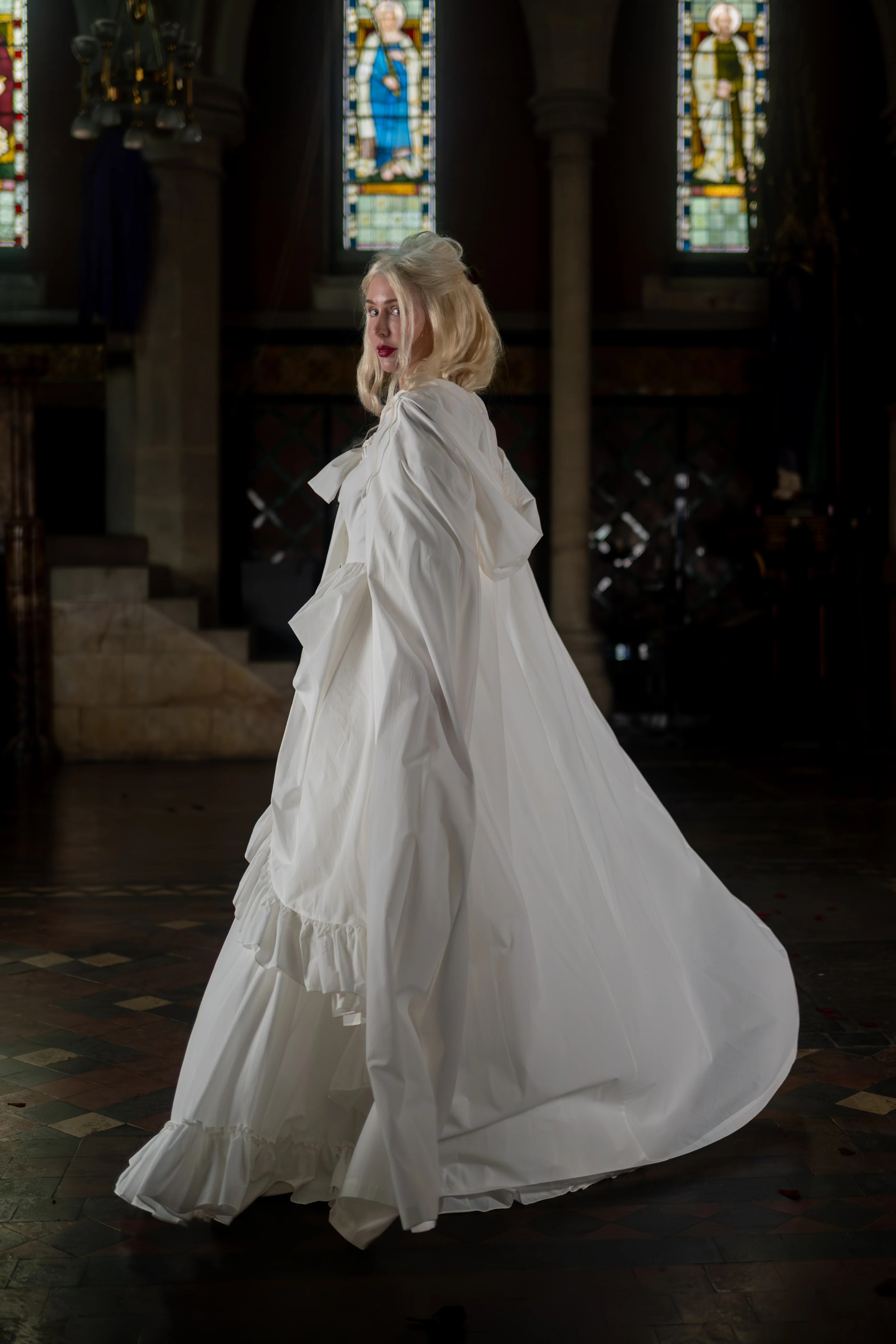 Ivory Sacrament Cape - Image 12