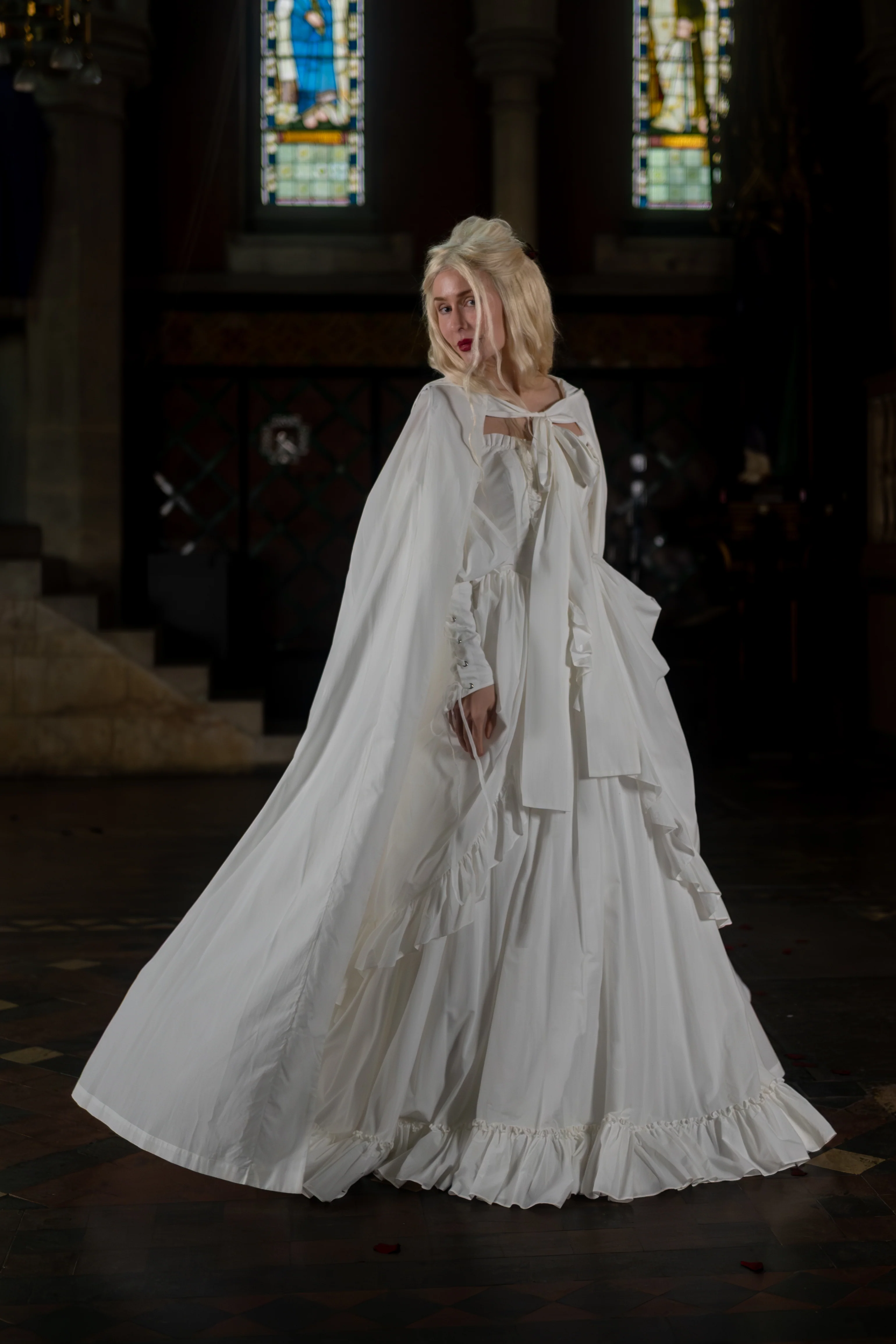 Ivory Sacrament Cape - Image 13