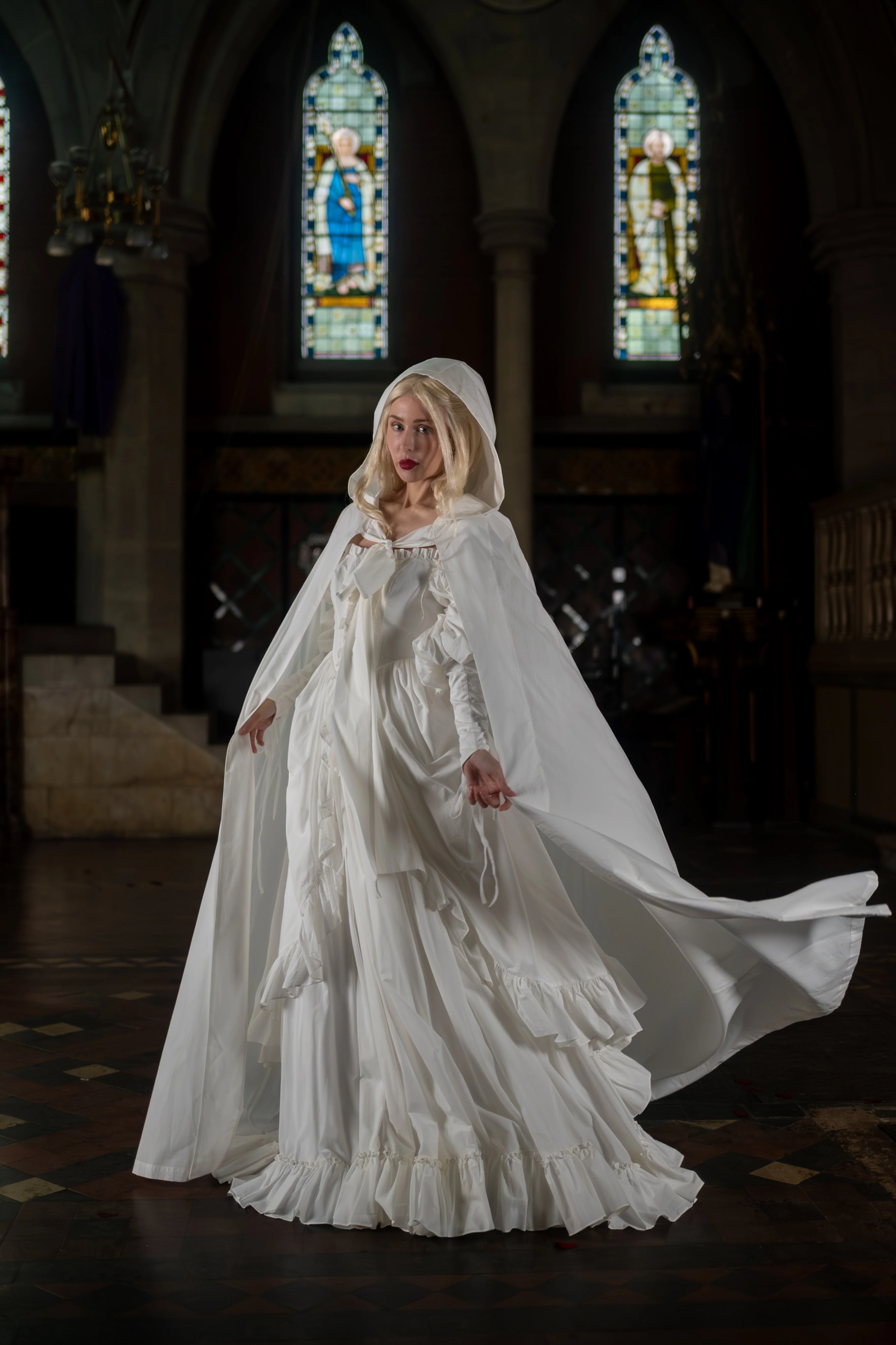 Ivory Sacrament Cape - Image 14