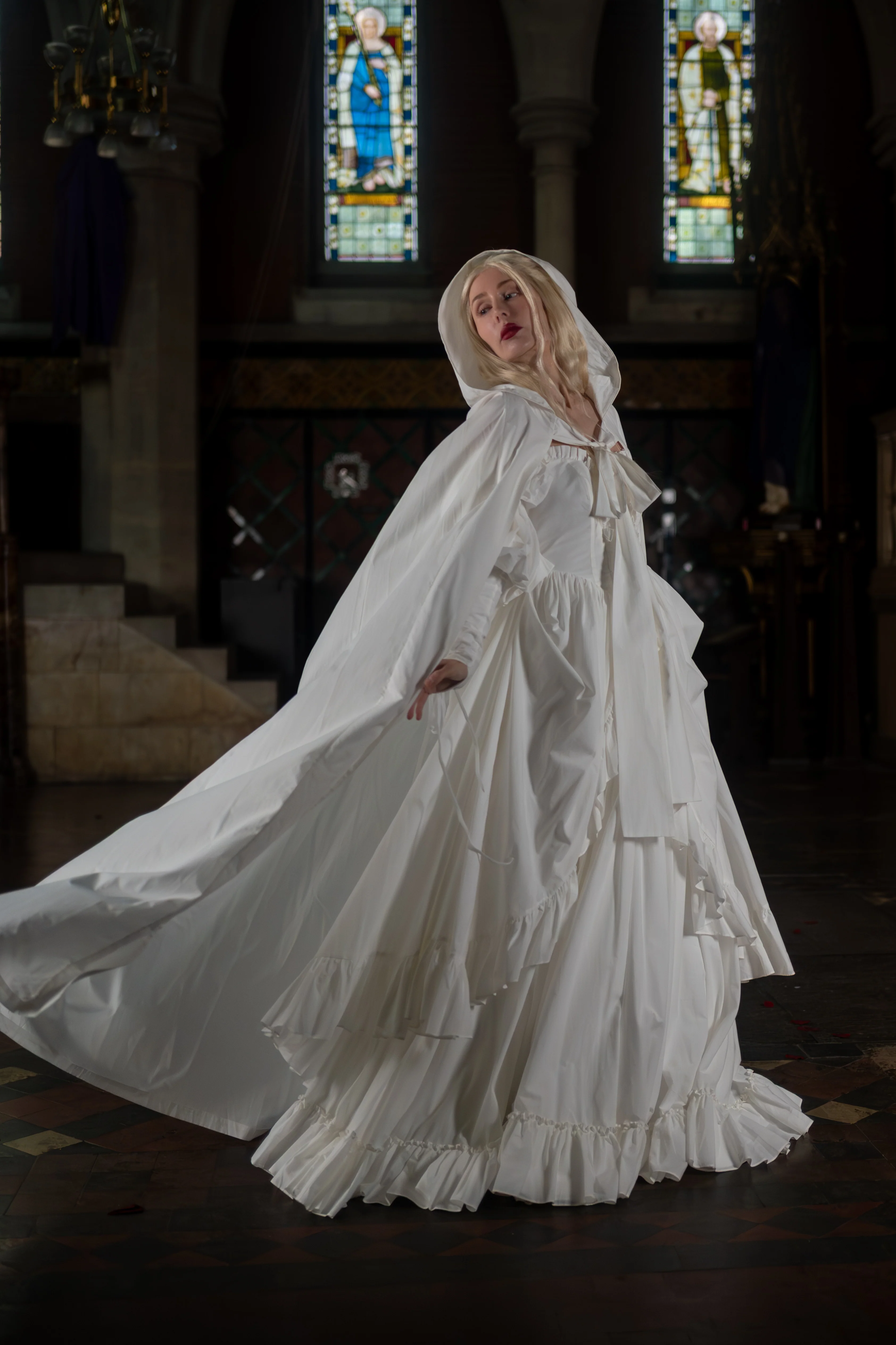 Ivory Sacrament Cape - Image 15
