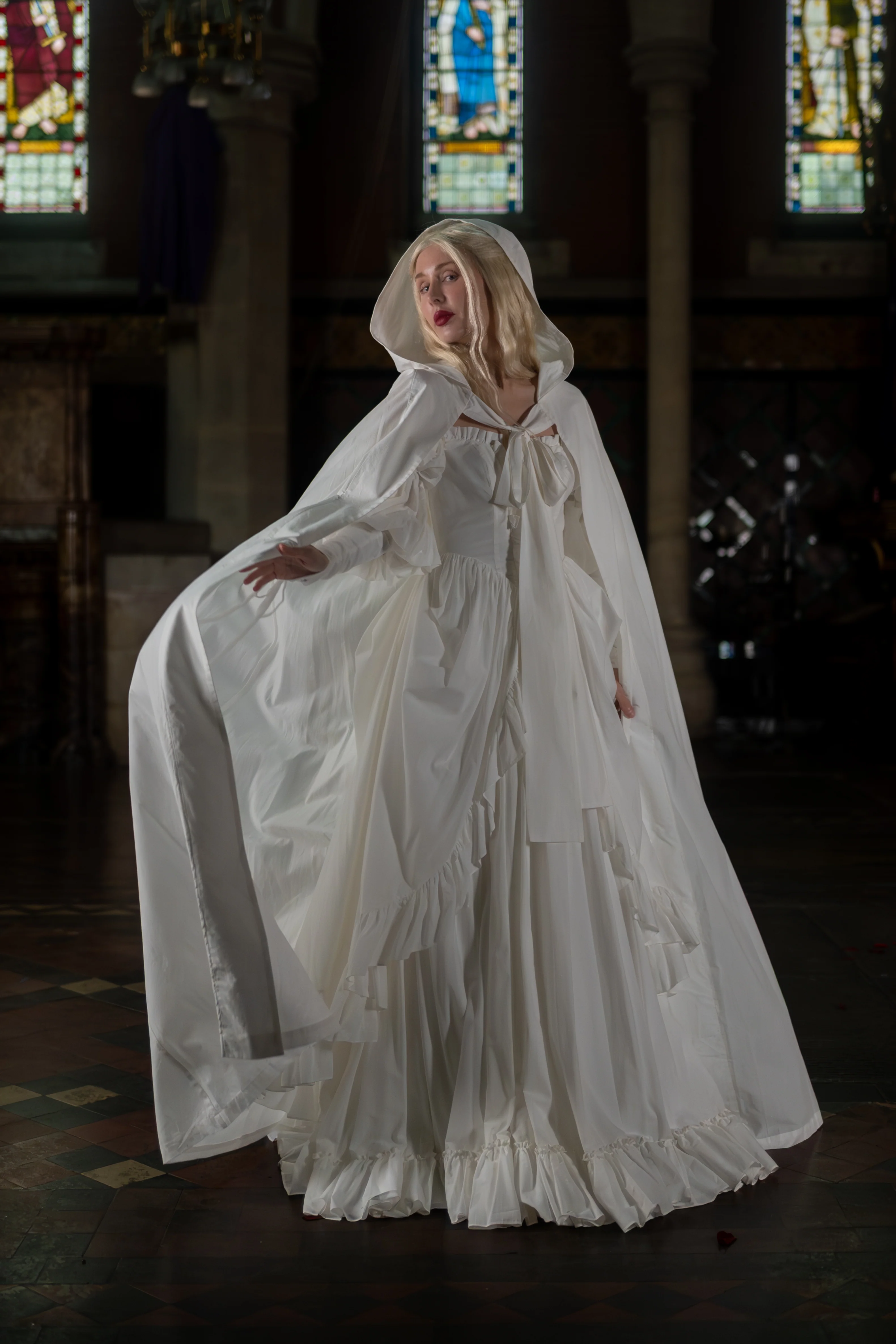 Ivory Sacrament Cape - Image 6