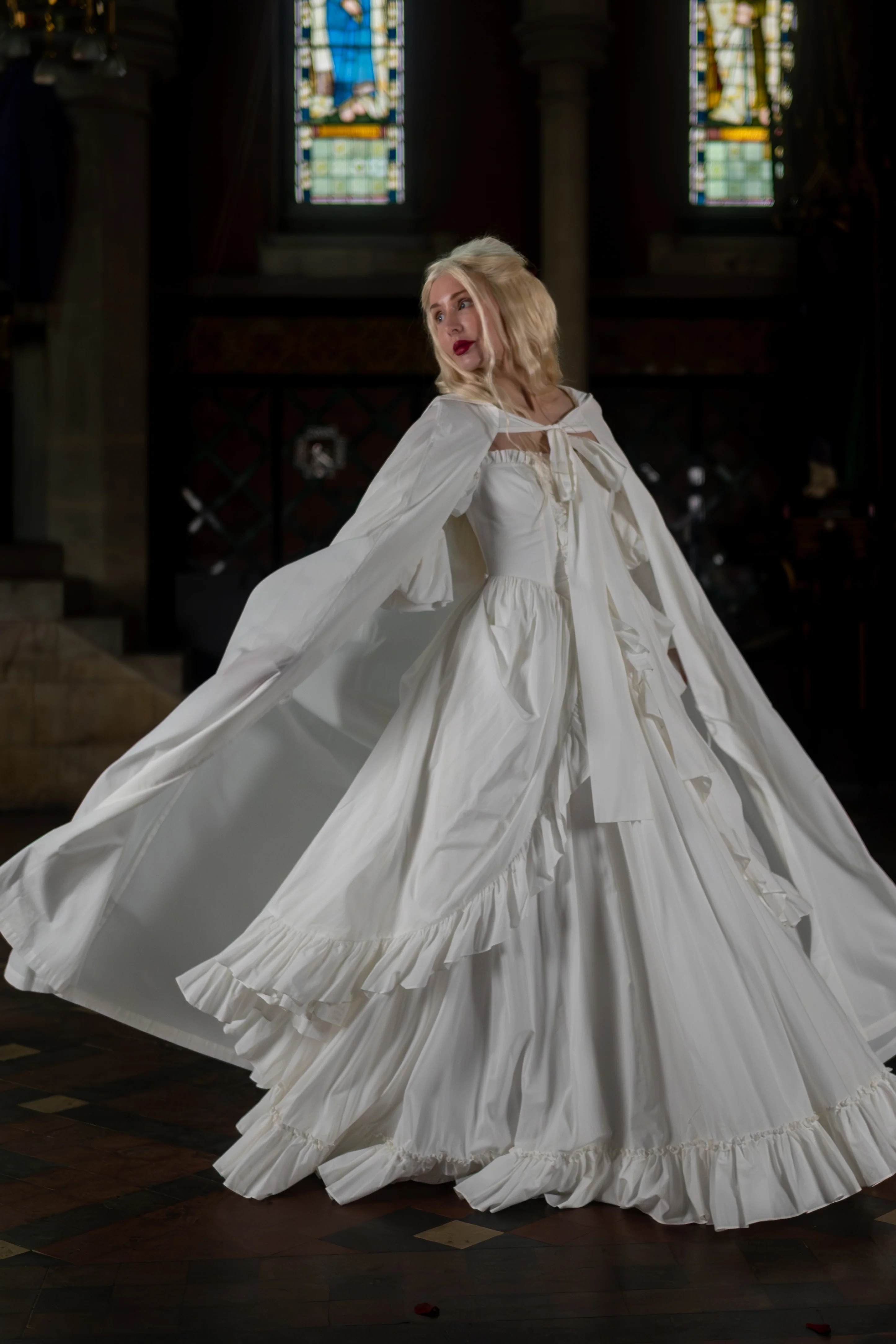 Ivory Sacrament Cape - Image 7