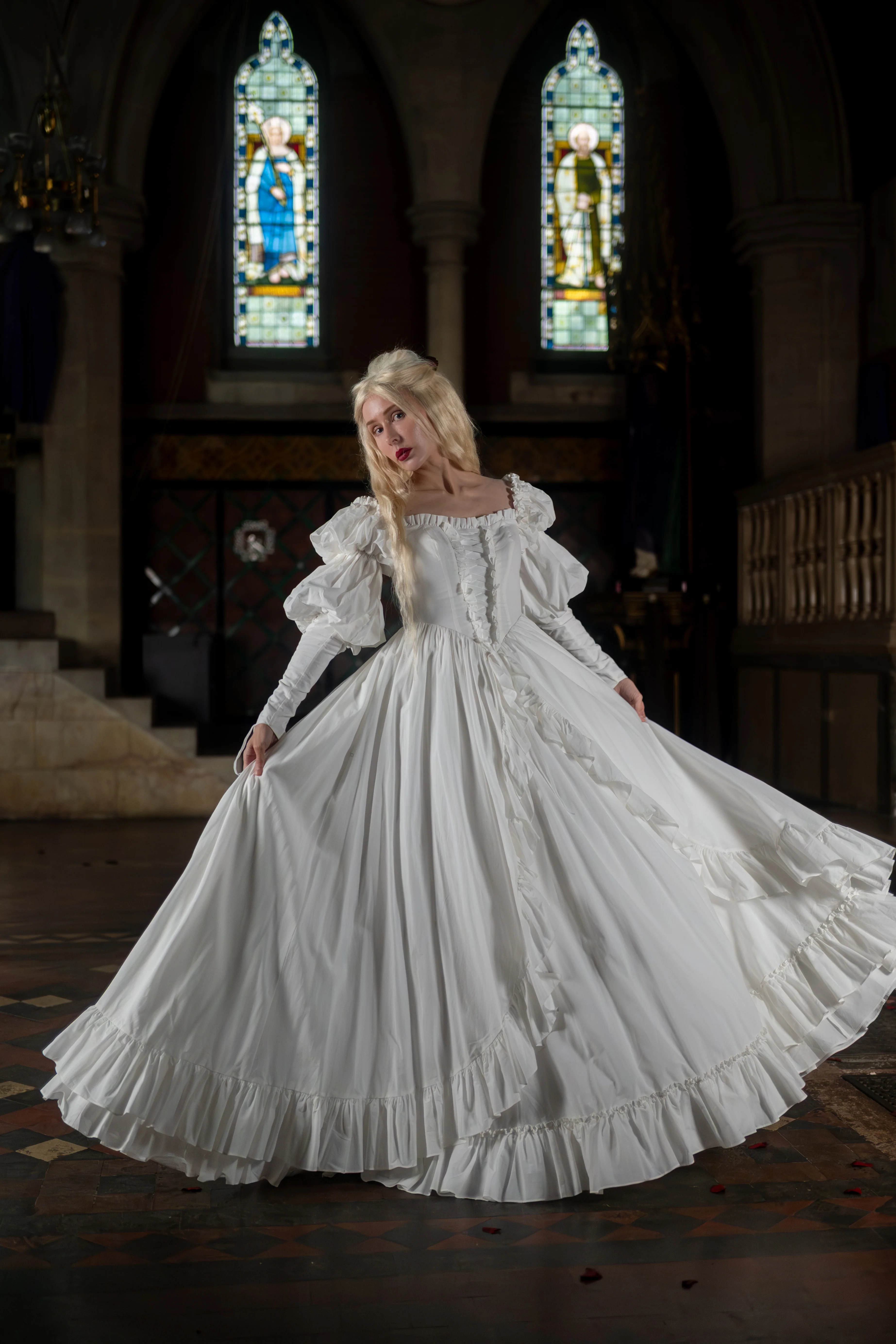 Ivory Sacrament Witchery Gown - Image 3