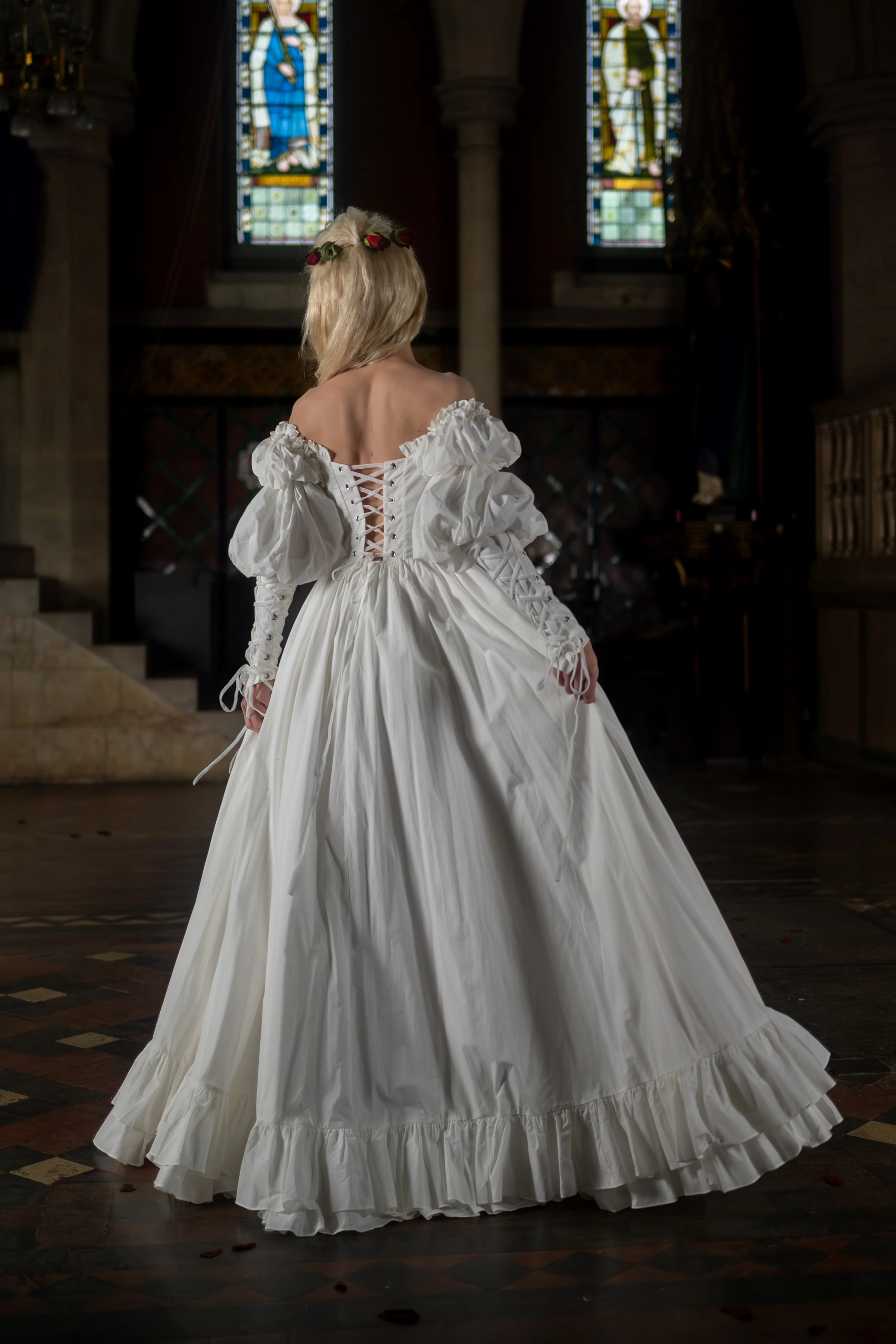 Ivory Sacrament Witchery Gown - Image 4