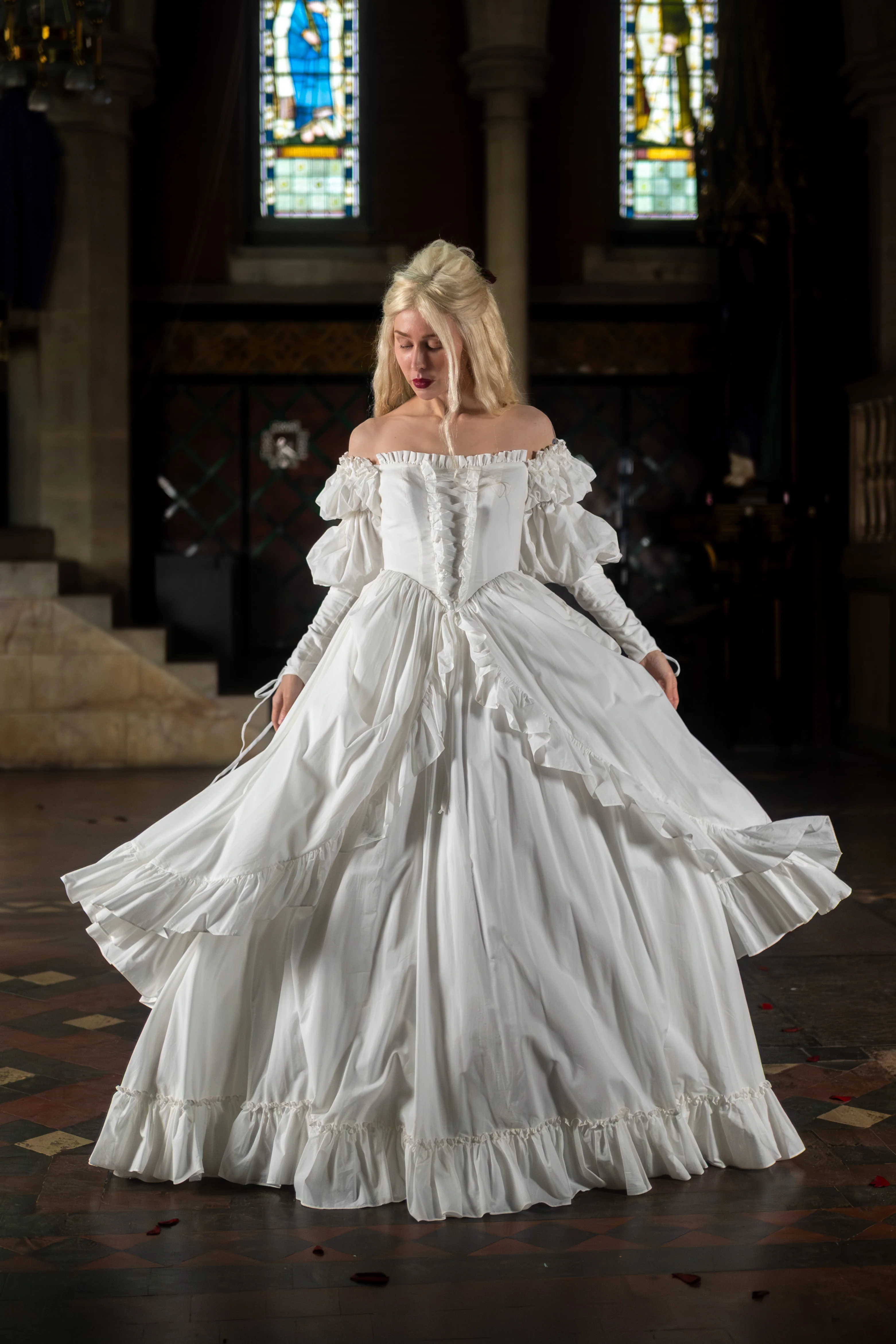 Ivory Sacrament Witchery Gown - Image 5