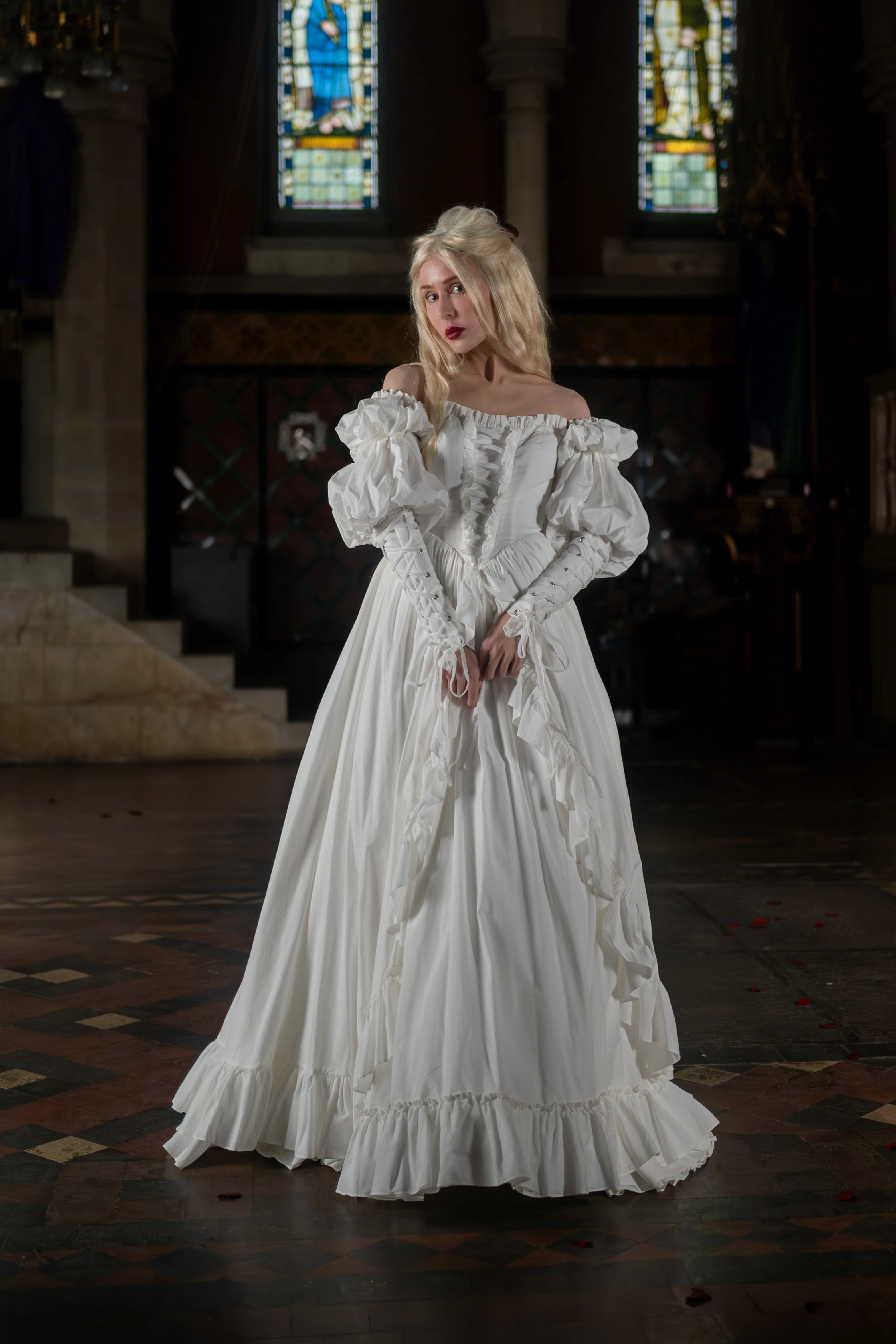 Ivory Sacrament Witchery Gown - Image 7