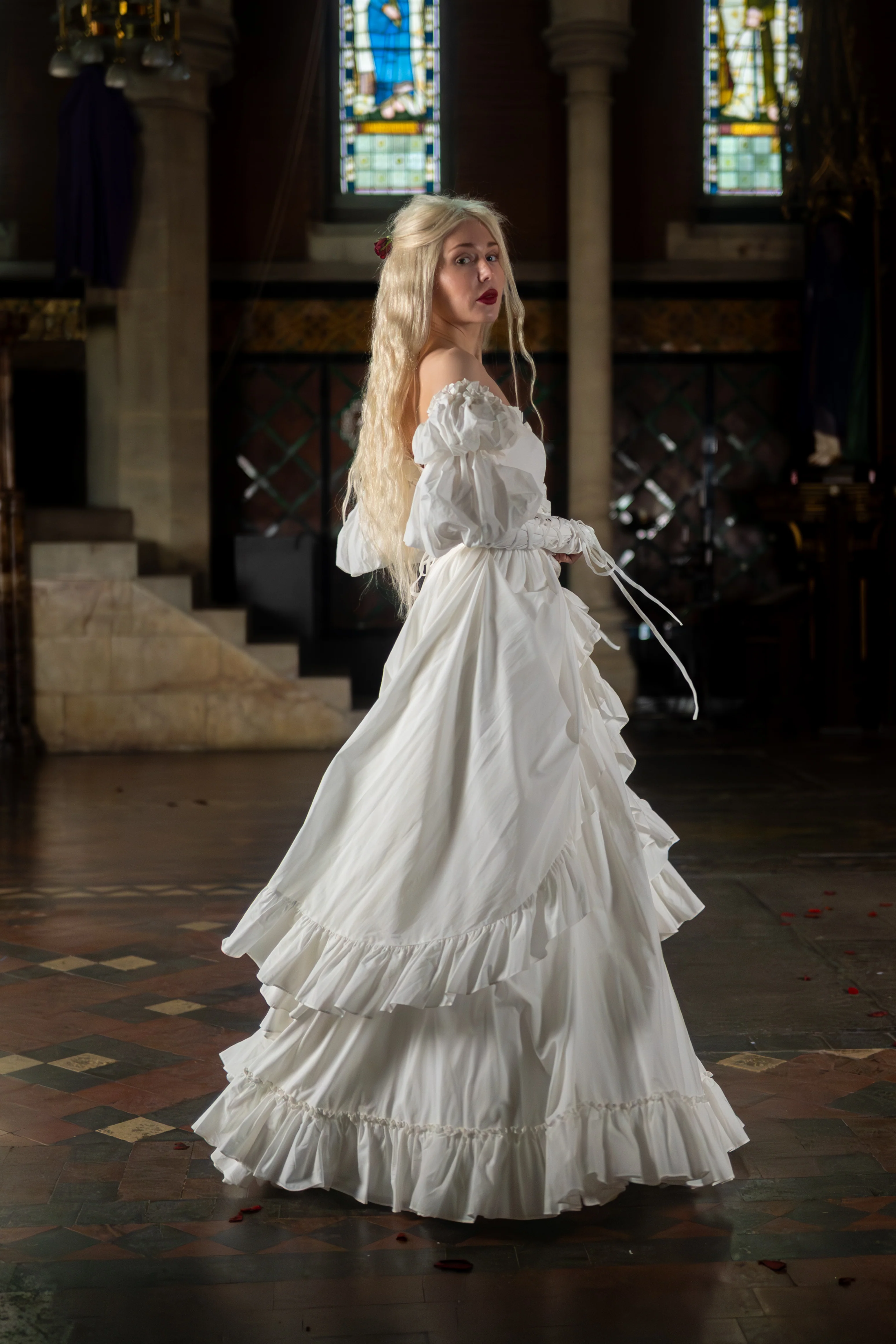 Ivory Sacrament Witchery Gown - Image 8
