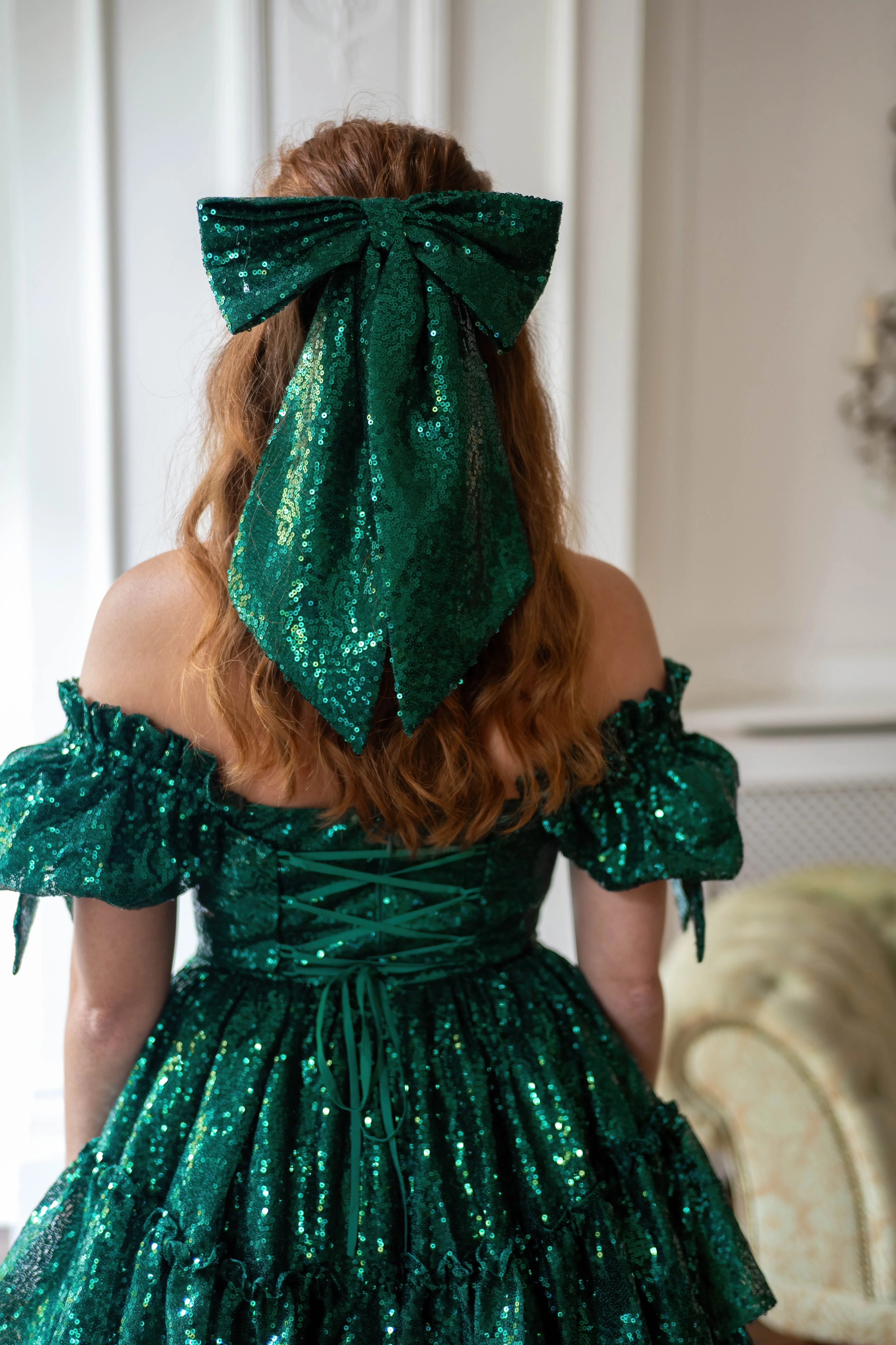 Jade Nocturne Fable Hairbow - Image 2