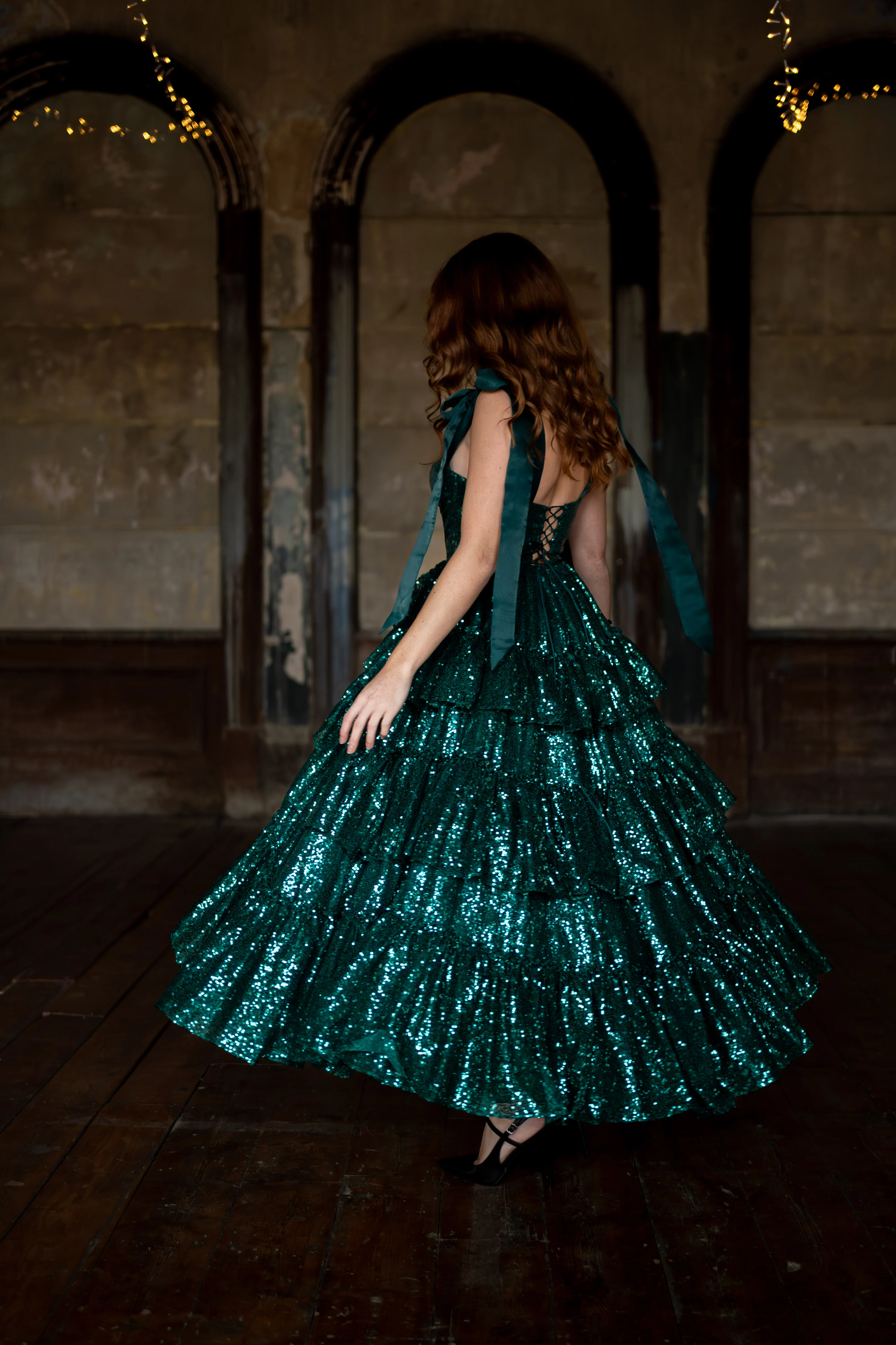 Jade Nocturne Muse Dress - Image 11