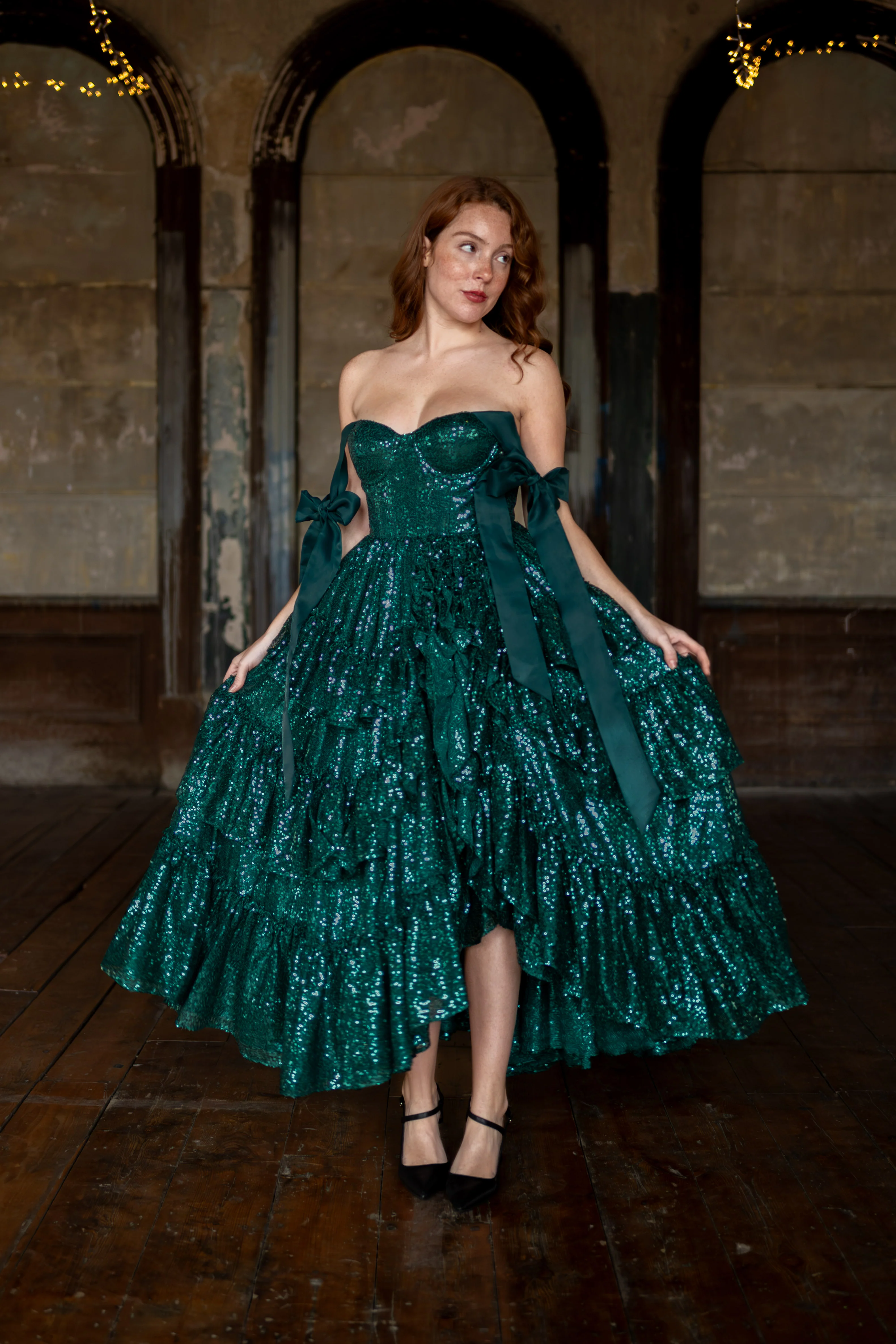 Jade Nocturne Muse Dress - Image 6