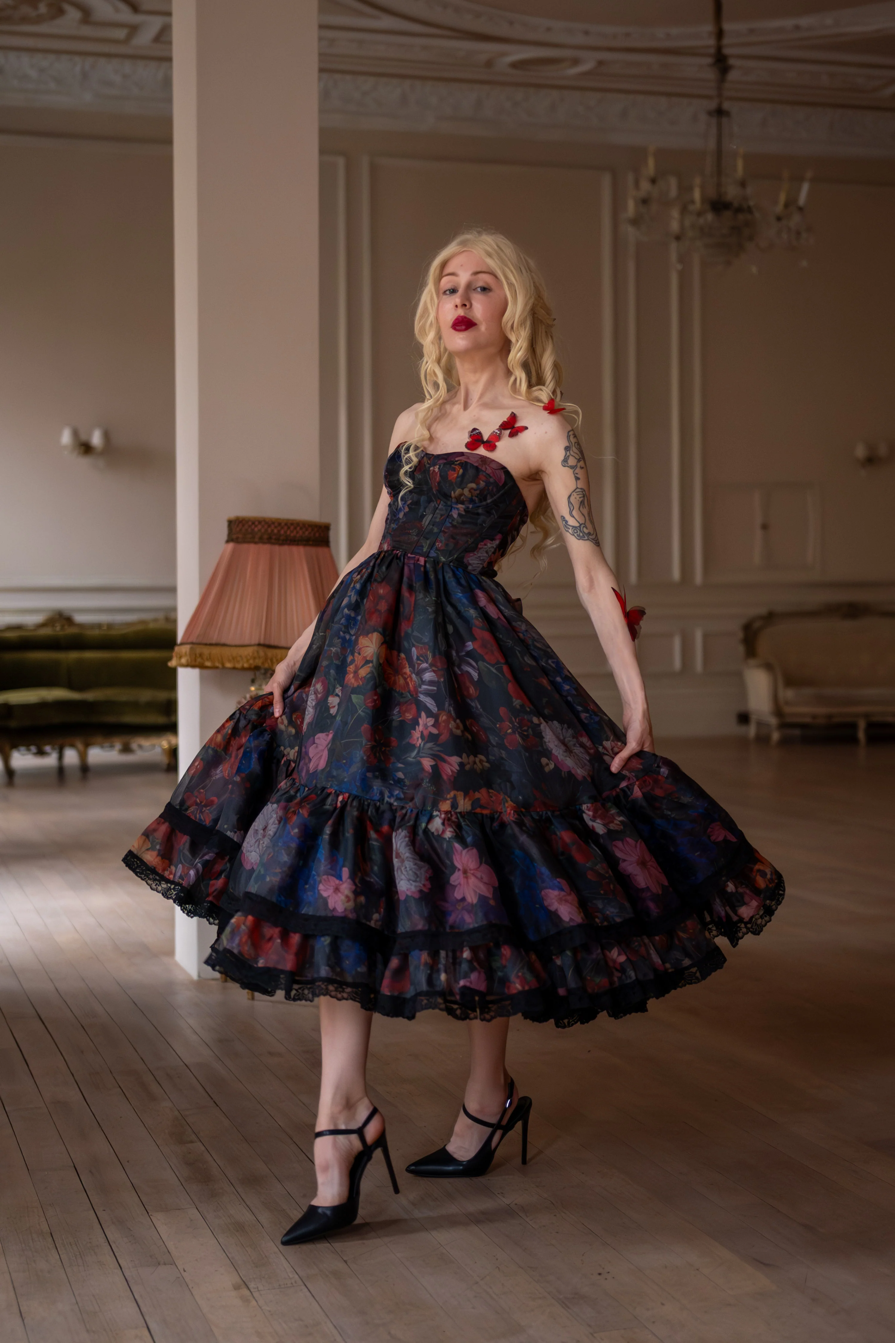 Jardin d’Ébène Dollhouse Dress - Image 12