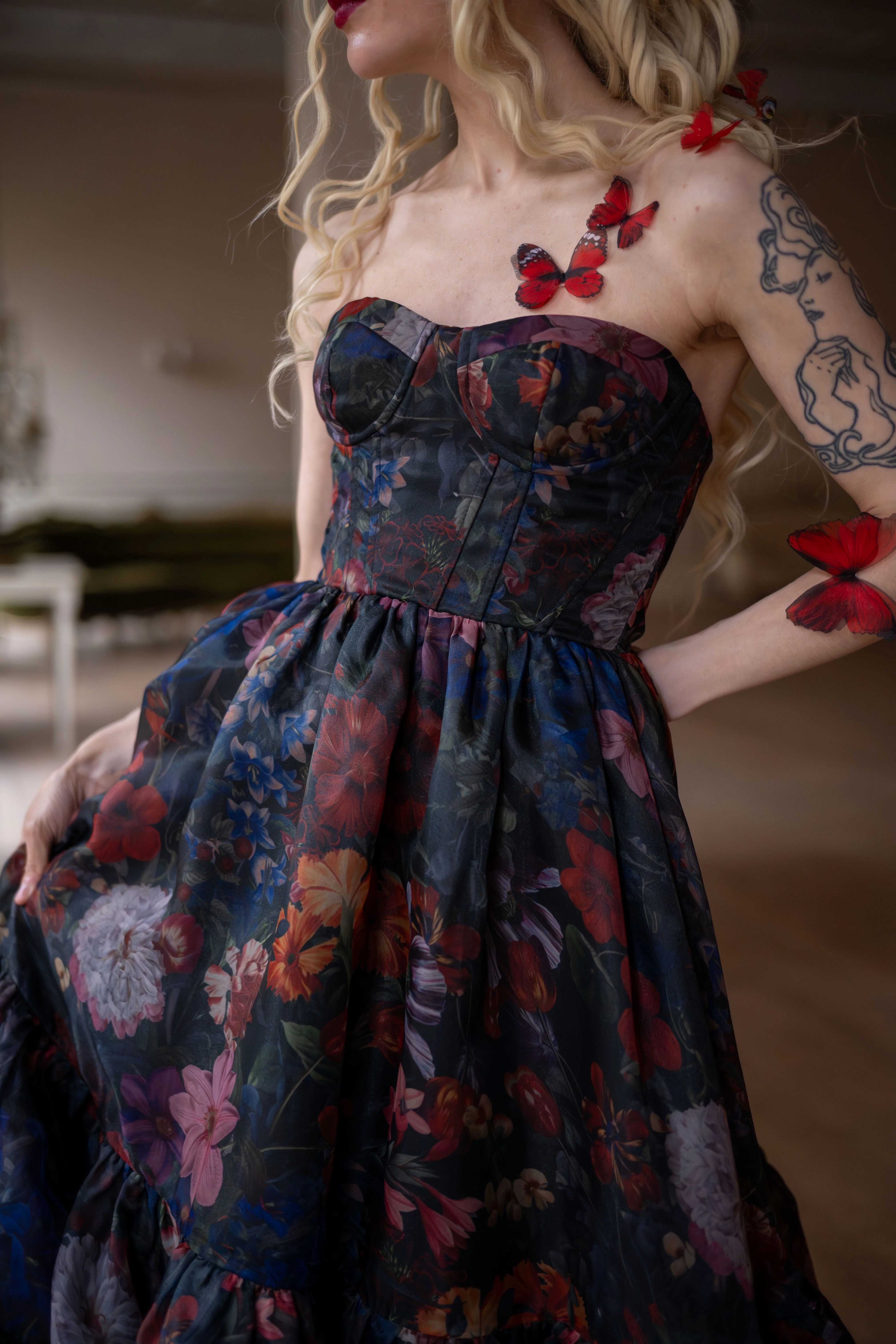 Jardin d’Ébène Dollhouse Dress - Image 4