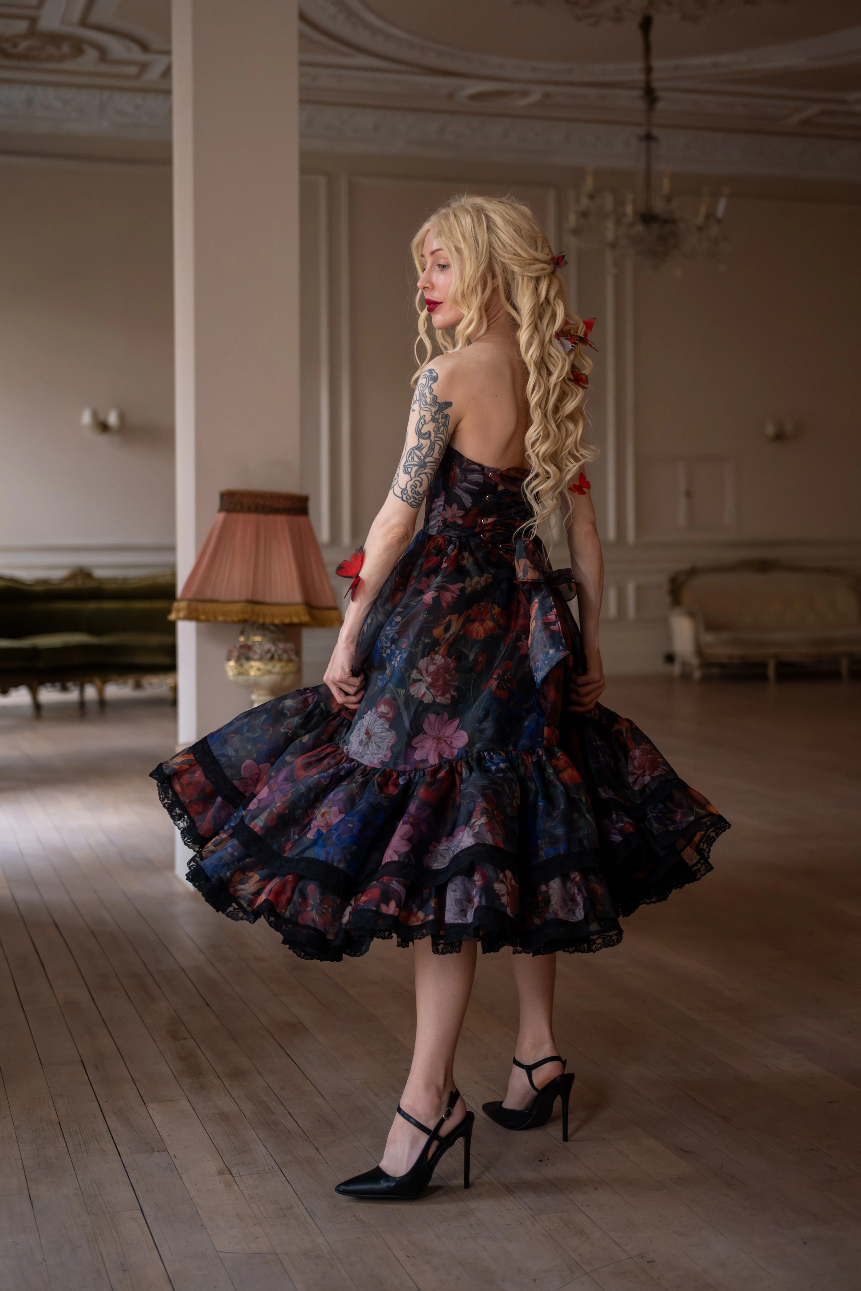 Jardin d’Ébène Dollhouse Dress - Image 9