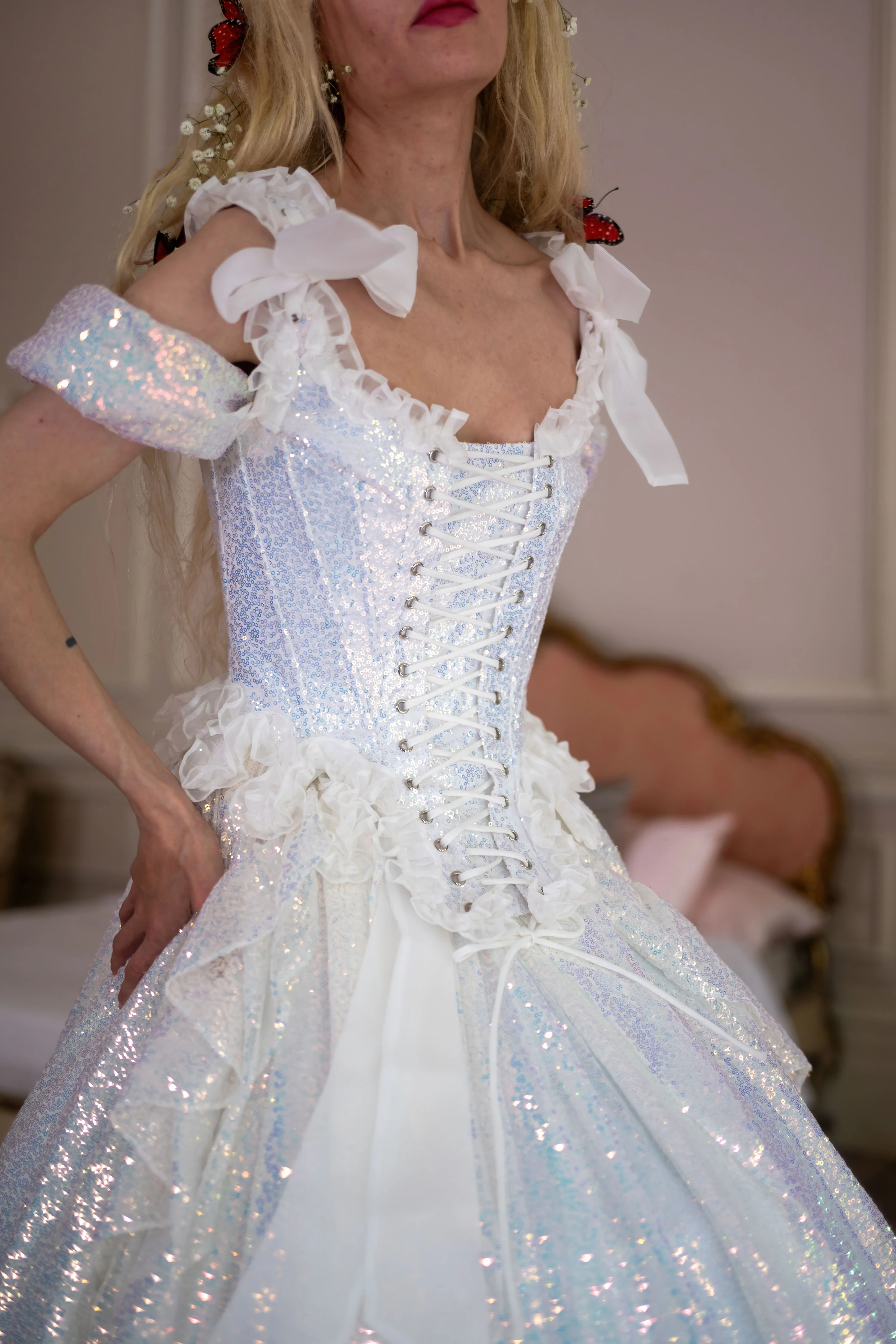Lady of Lórien Pompadour Corset - Image 10