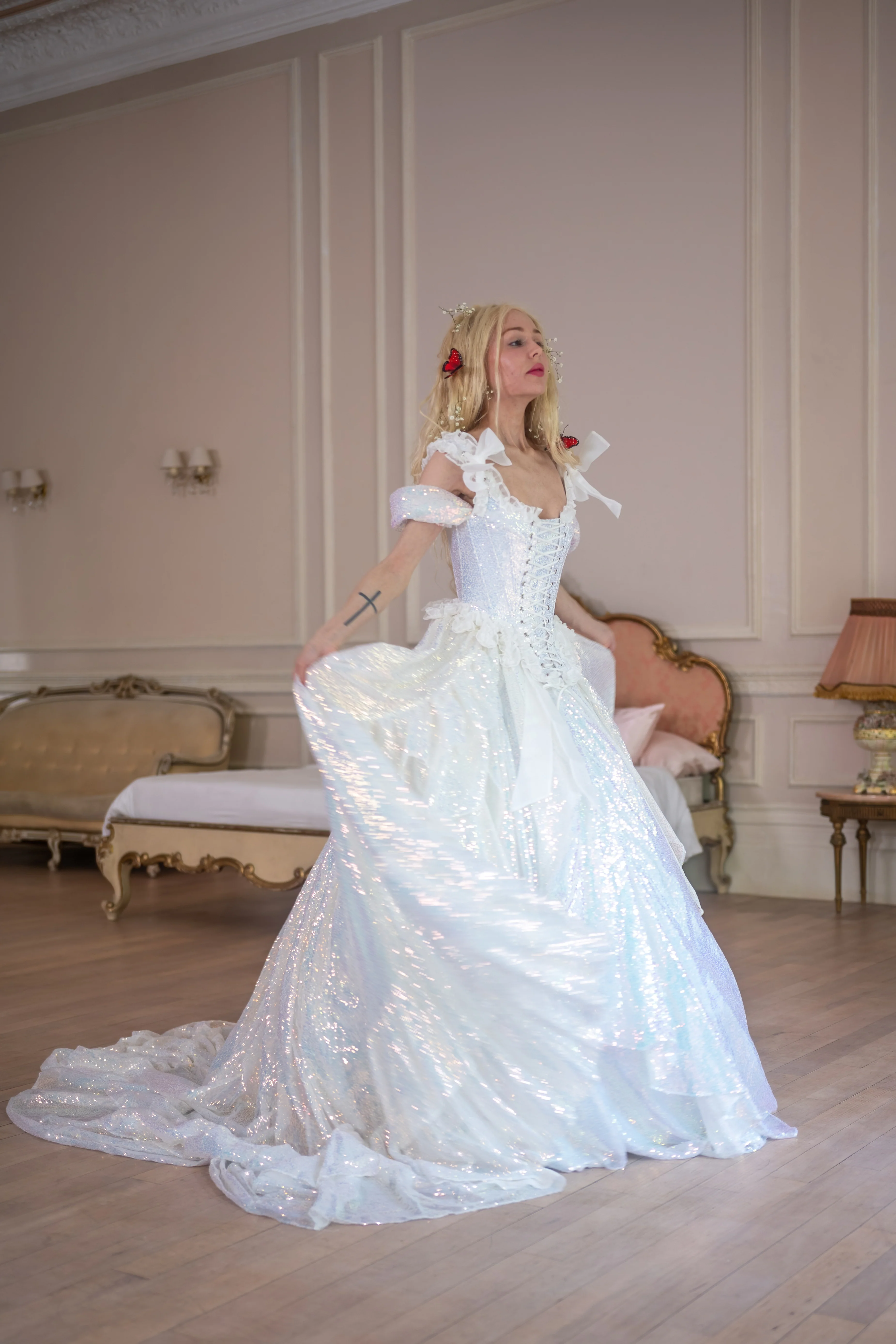 Lady of Lórien Pompadour Corset - Image 5