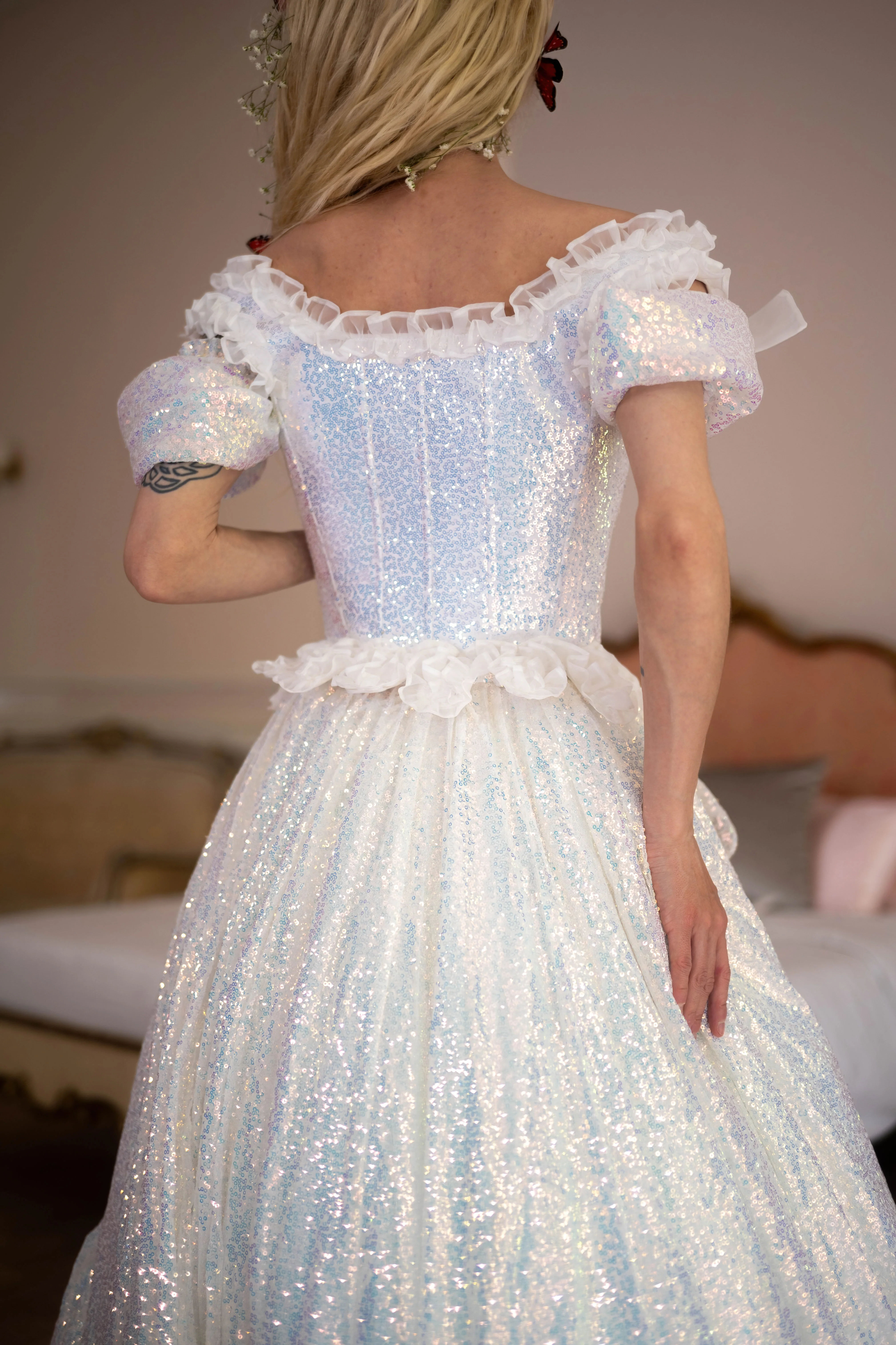 Lady of Lórien Pompadour Corset - Image 7