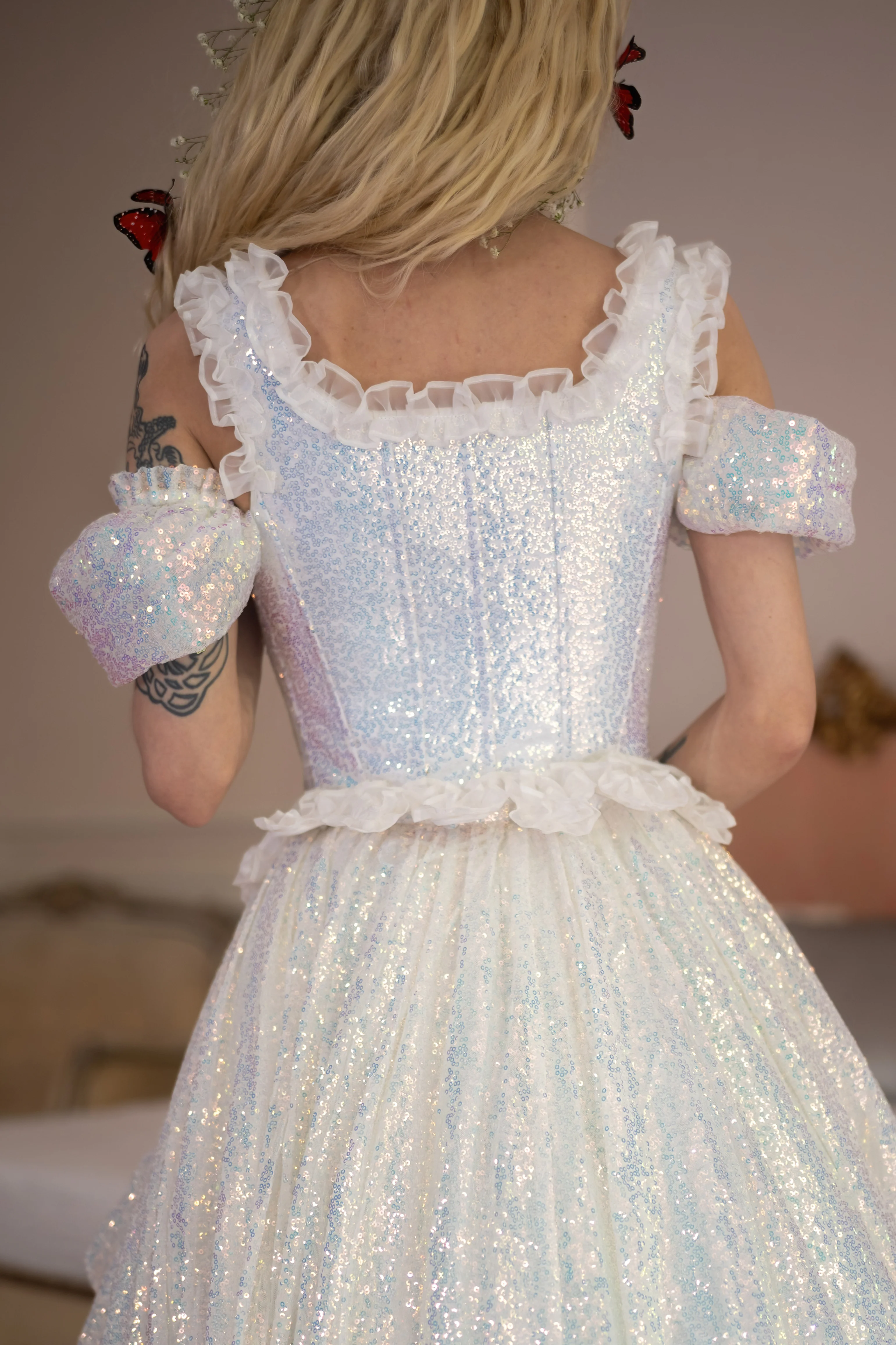 Lady of Lórien Pompadour Corset - Image 8