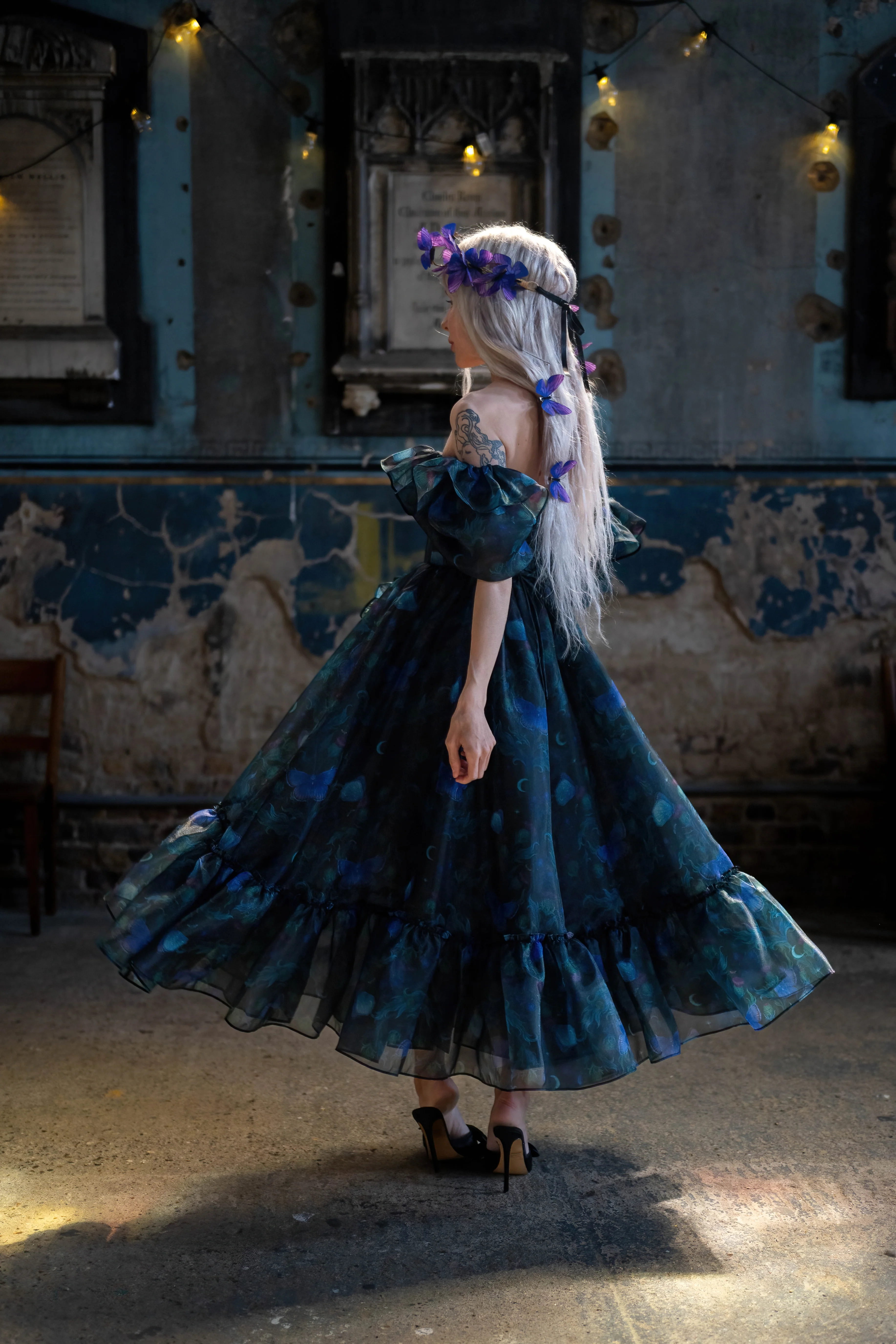 Luna Eclipse Bluestocking Dress - Image 11