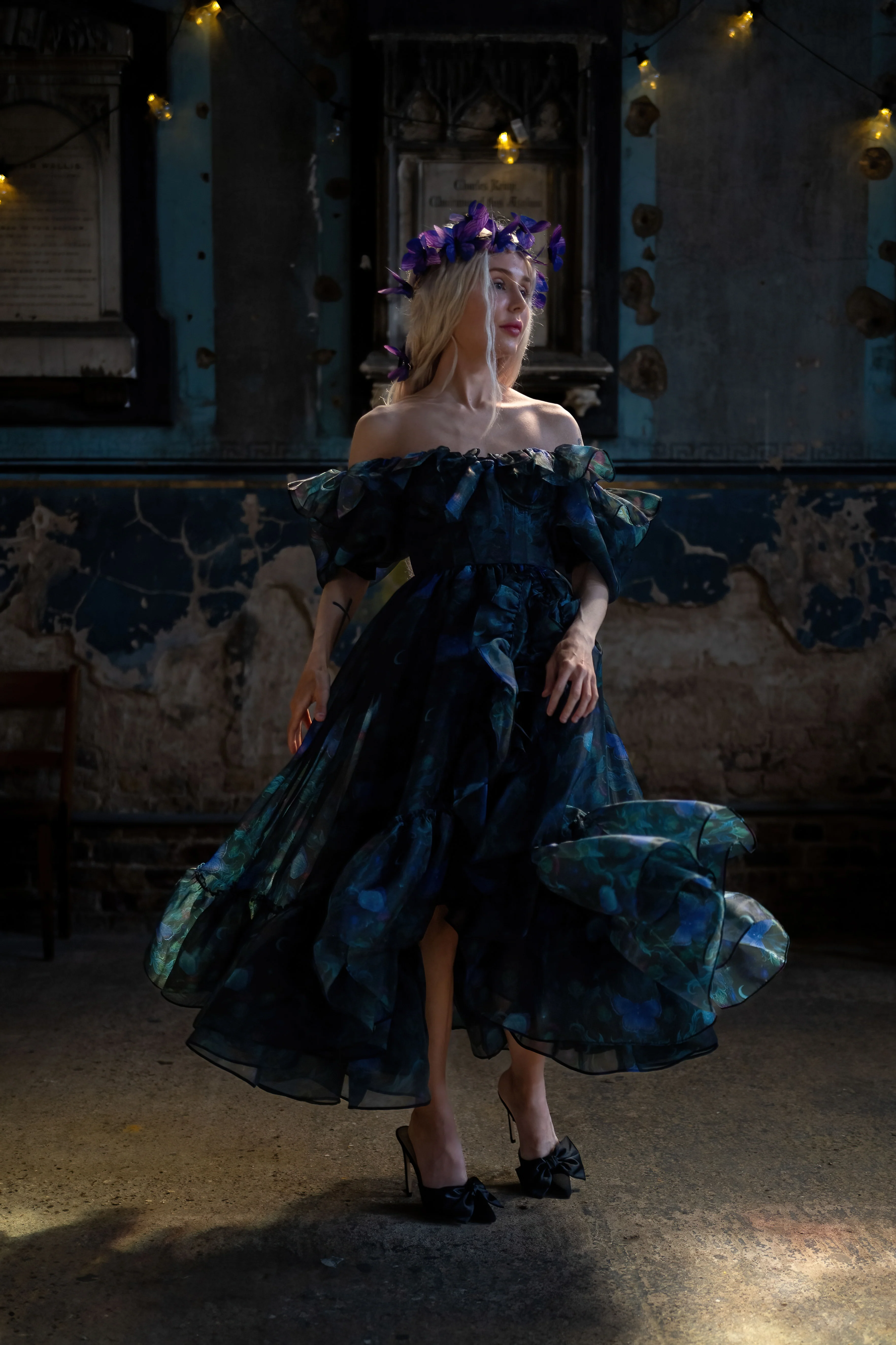 Luna Eclipse Bluestocking Dress - Image 12
