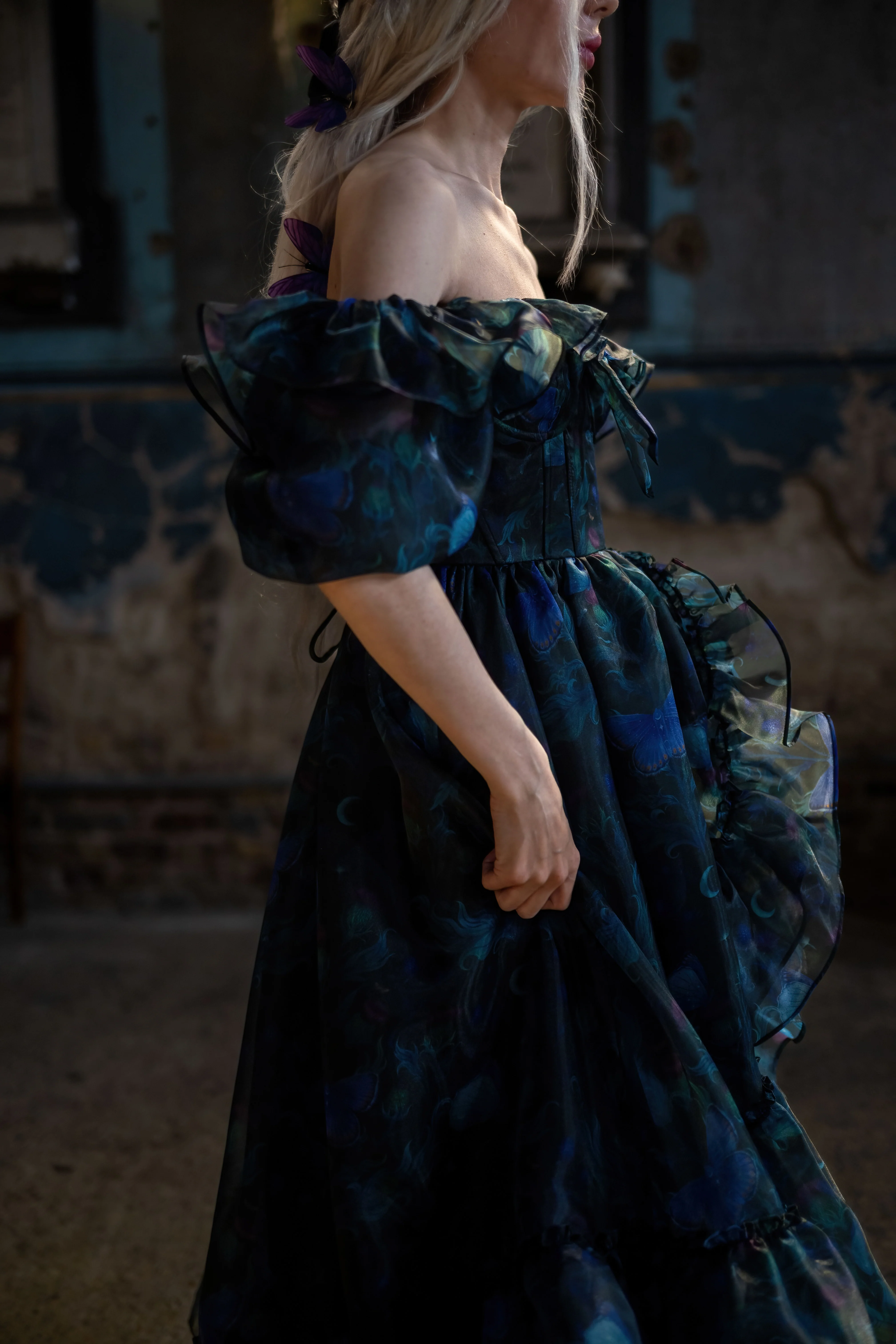 Luna Eclipse Bluestocking Dress - Image 14