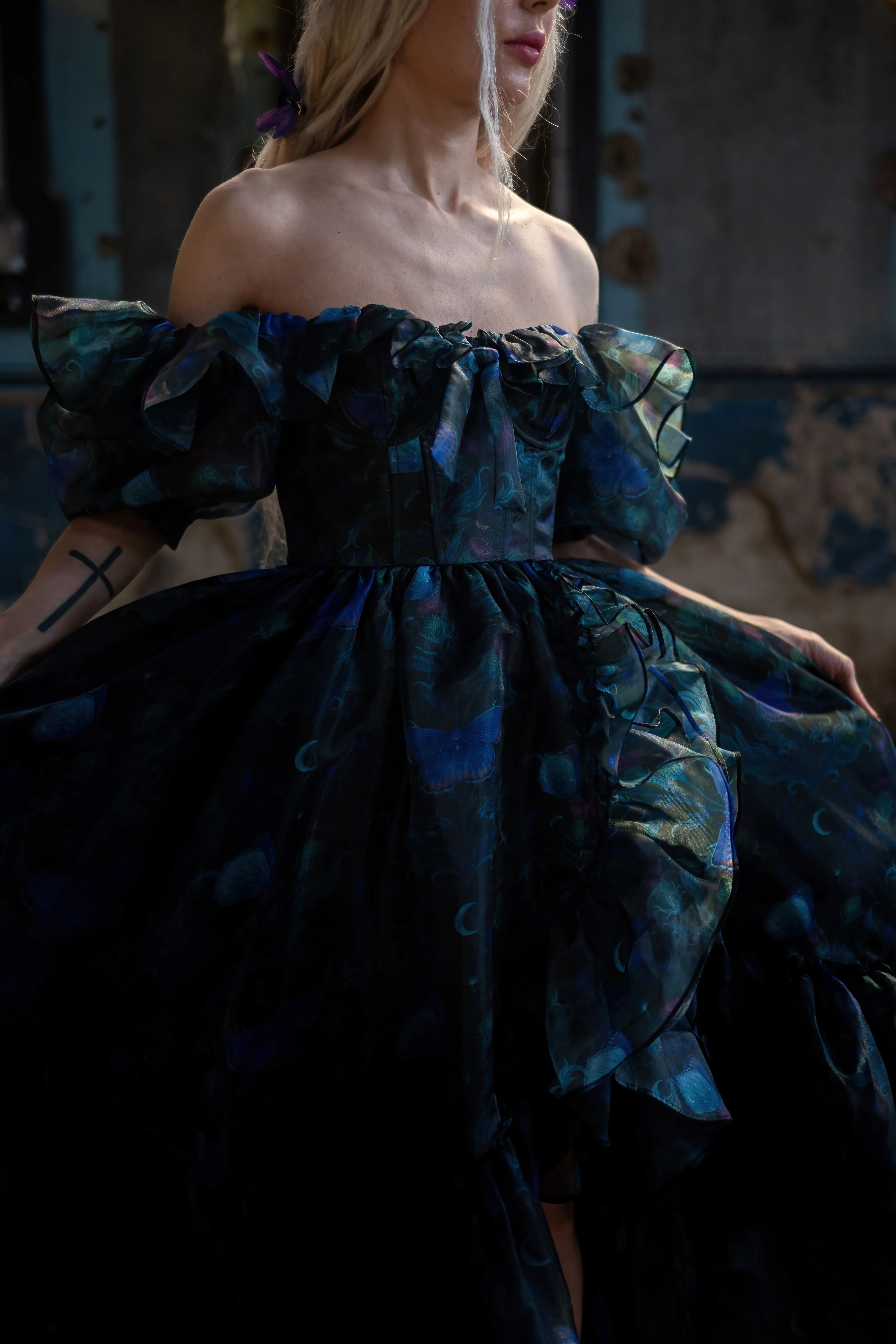Luna Eclipse Bluestocking Dress - Image 15