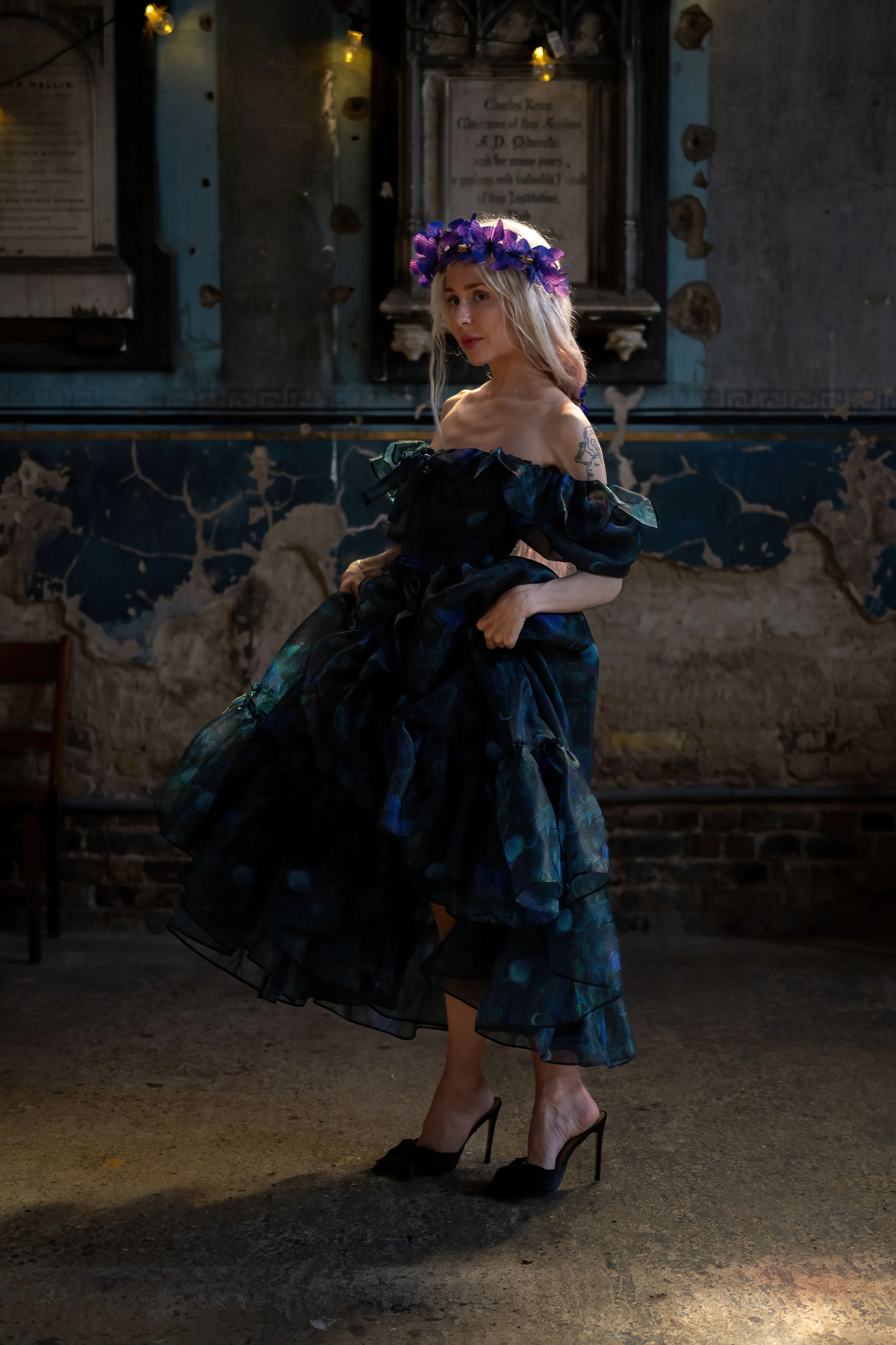 Luna Eclipse Bluestocking Dress - Image 16