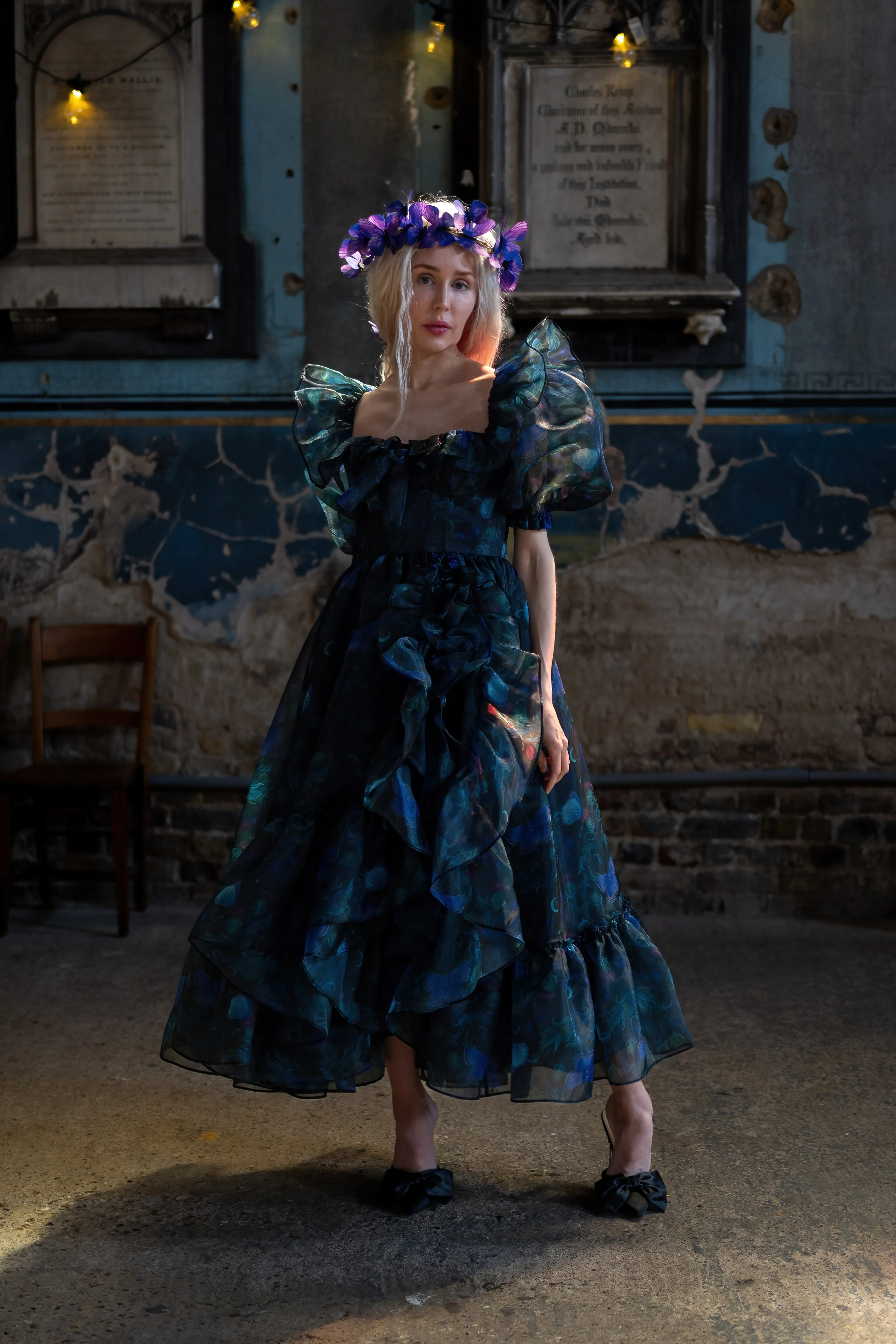 Luna Eclipse Bluestocking Dress - Image 17