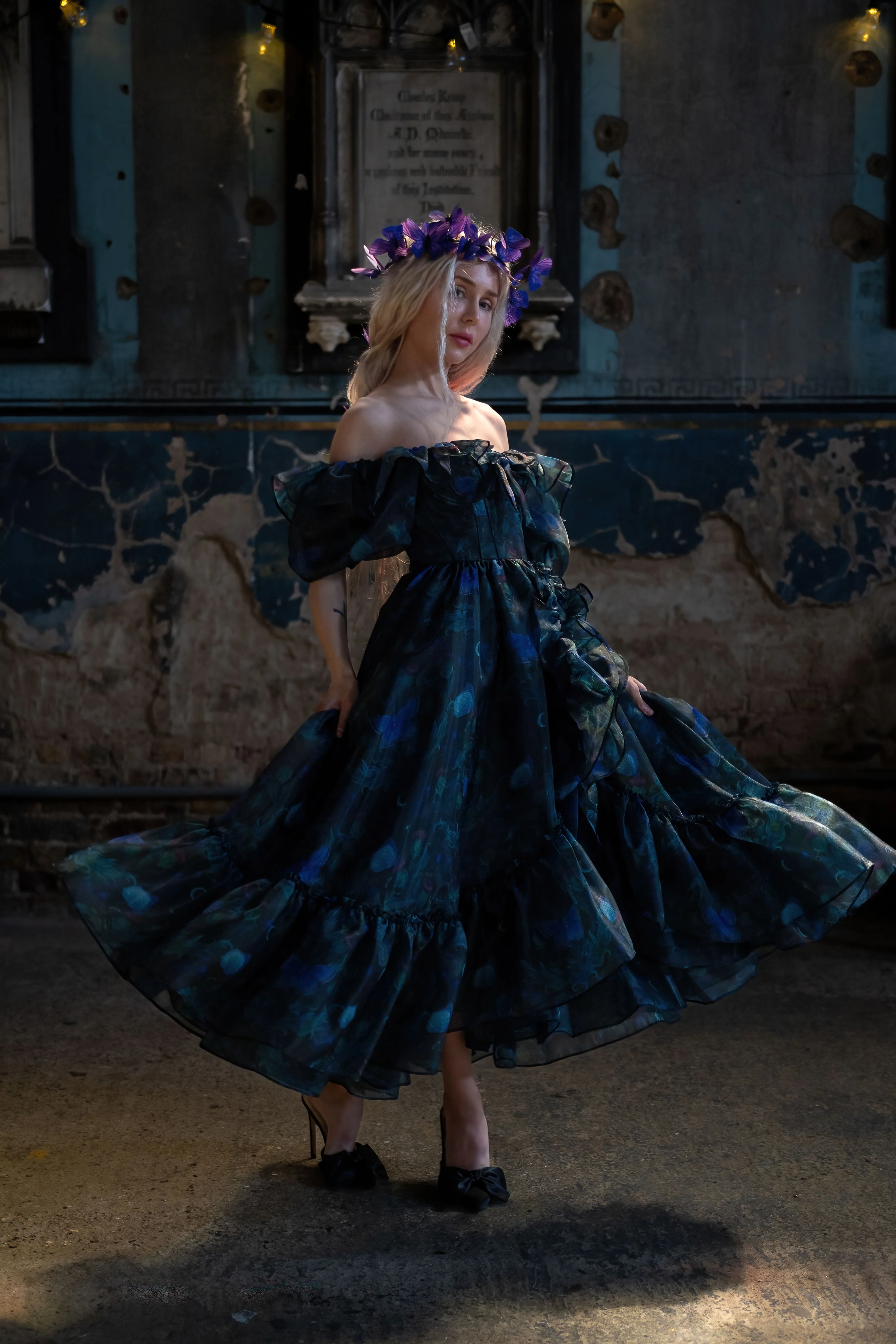 Luna Eclipse Bluestocking Dress - Image 18