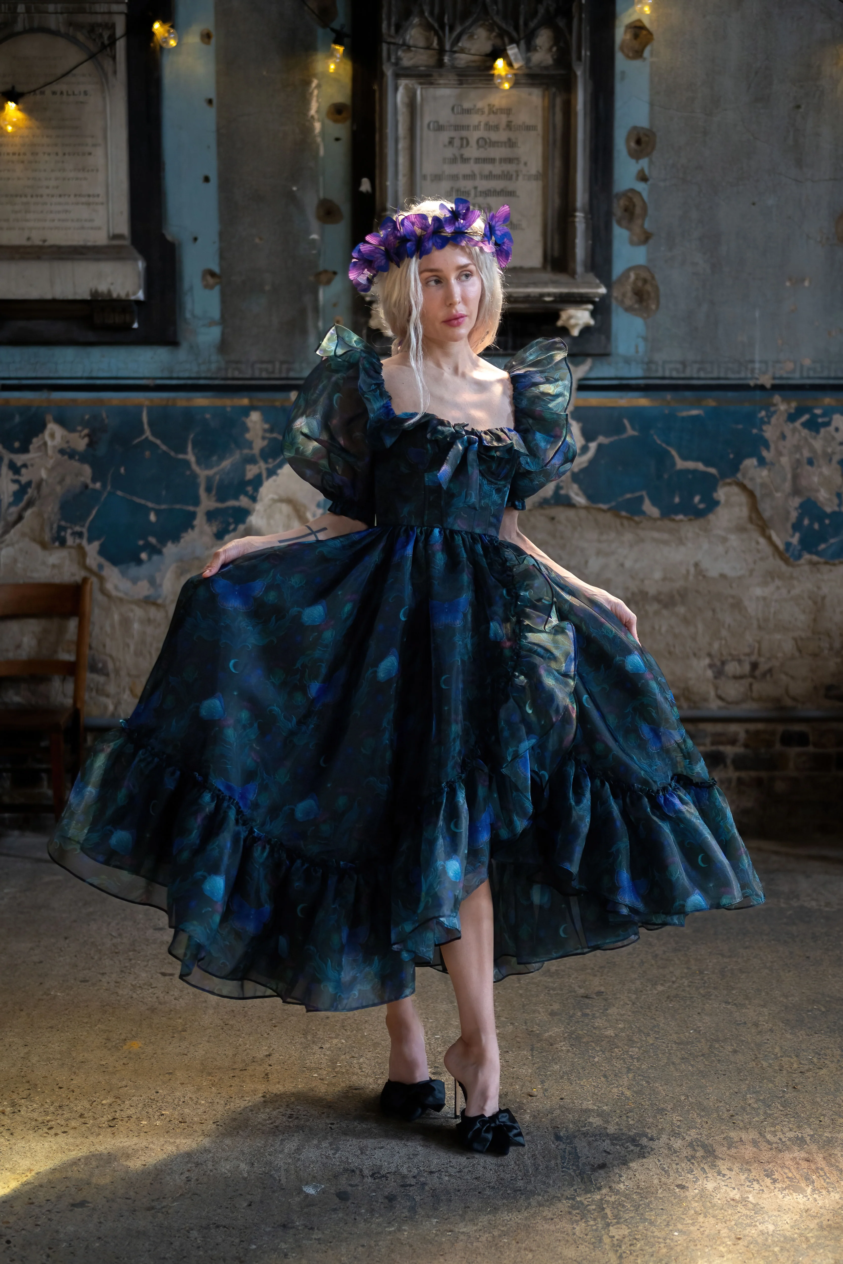 Luna Eclipse Bluestocking Dress - Image 3
