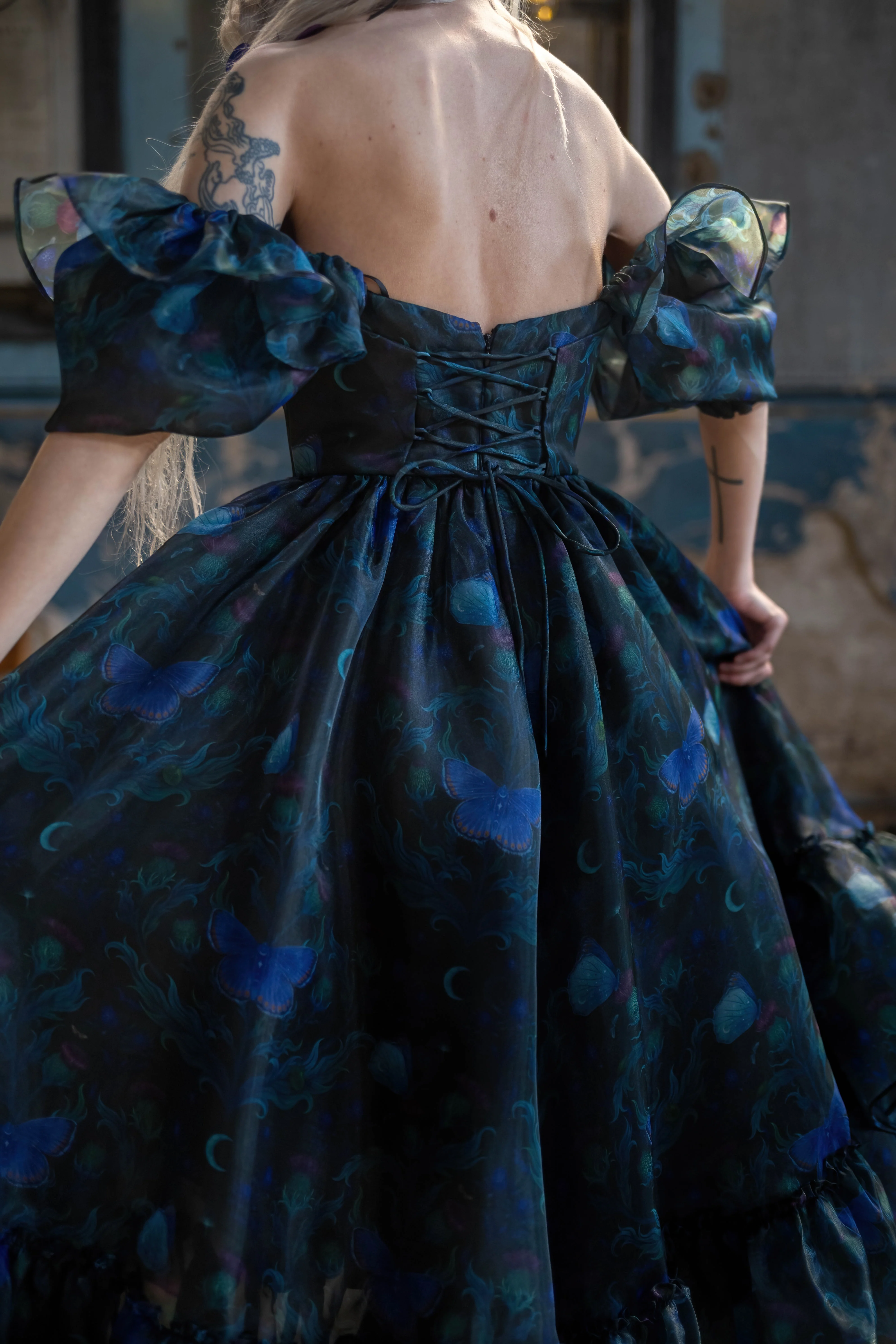 Luna Eclipse Bluestocking Dress - Image 5