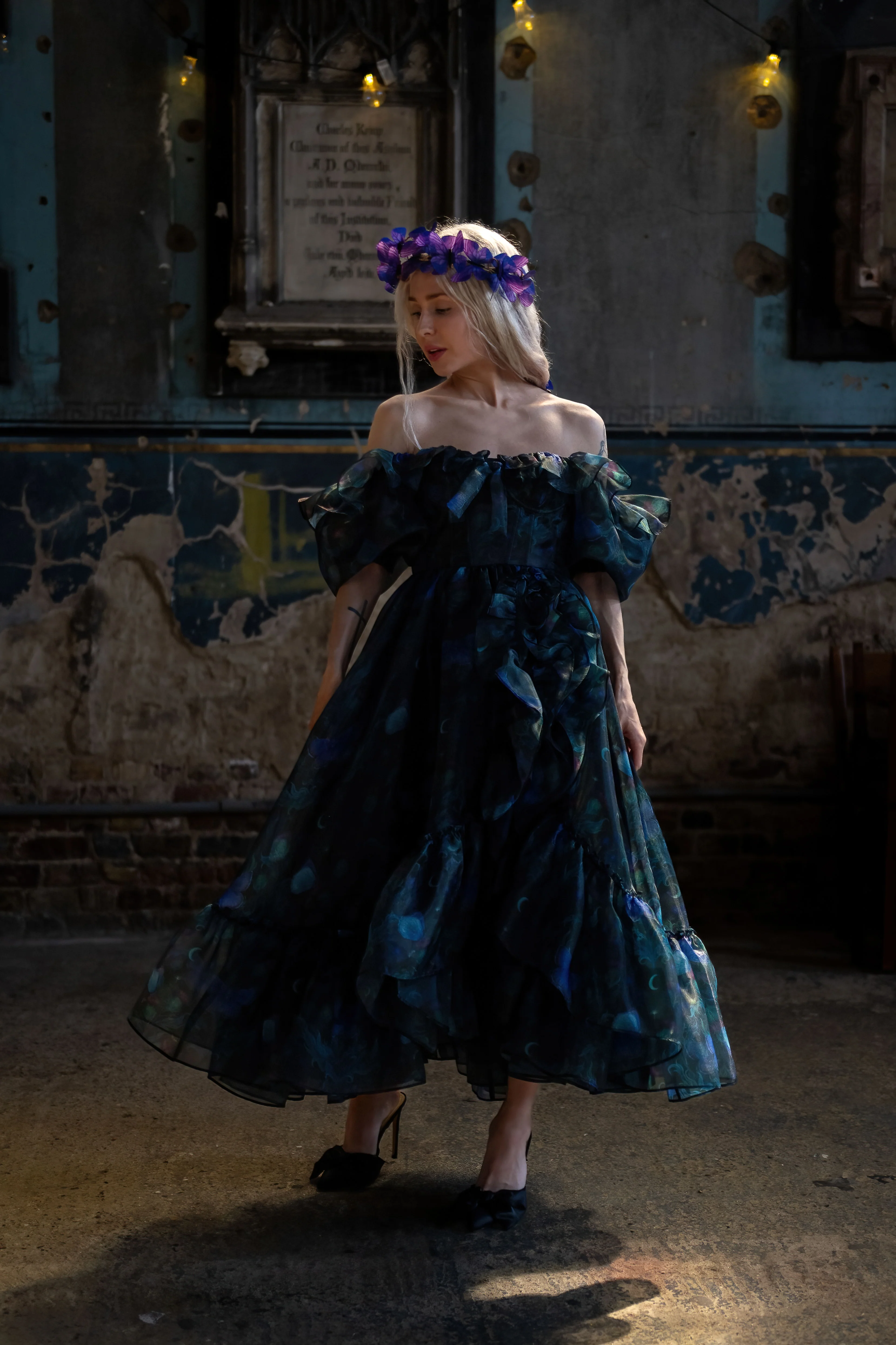 Luna Eclipse Bluestocking Dress - Image 6