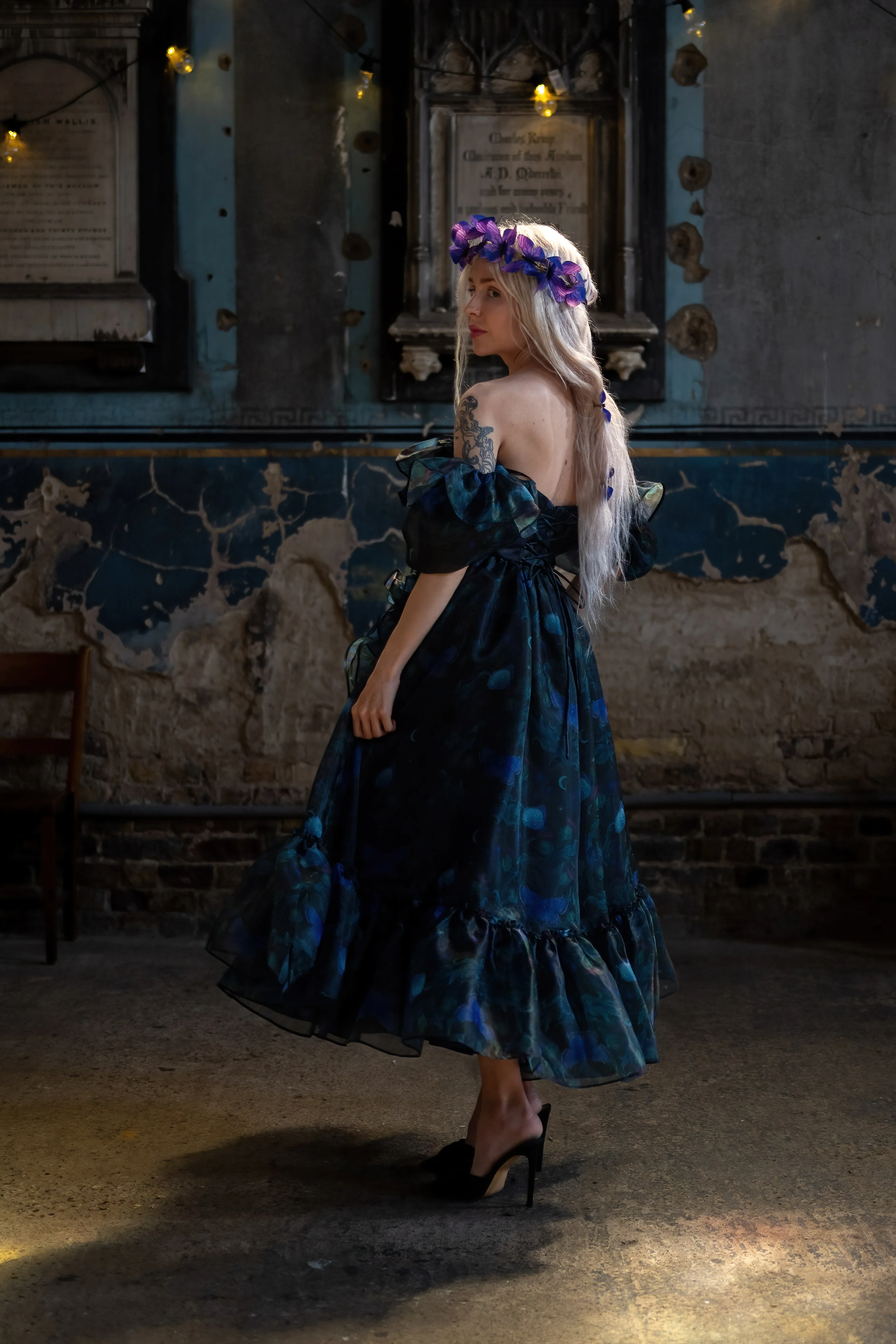 Luna Eclipse Bluestocking Dress - Image 7