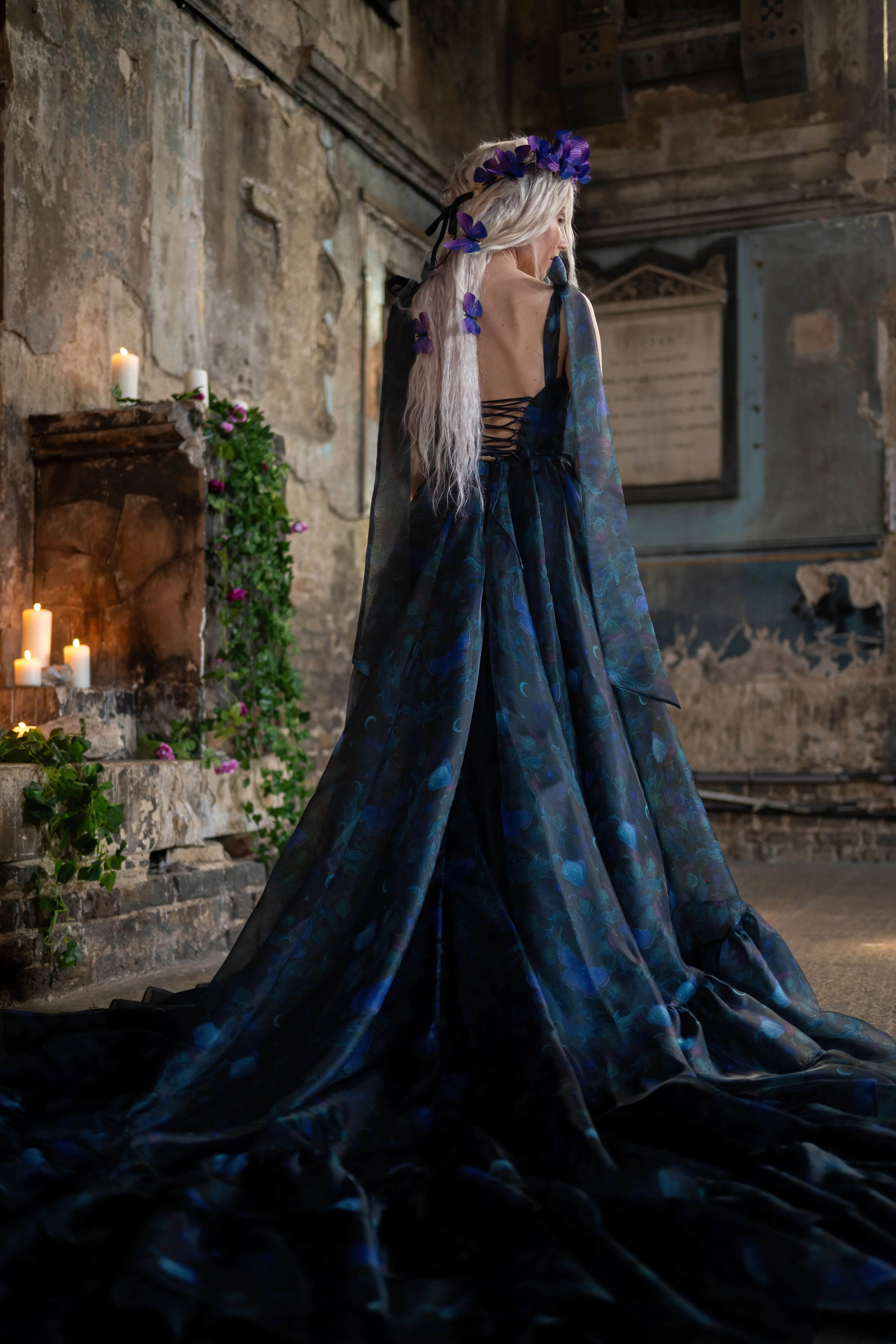 Luna Eclipse Empress Train Gown - Image 11