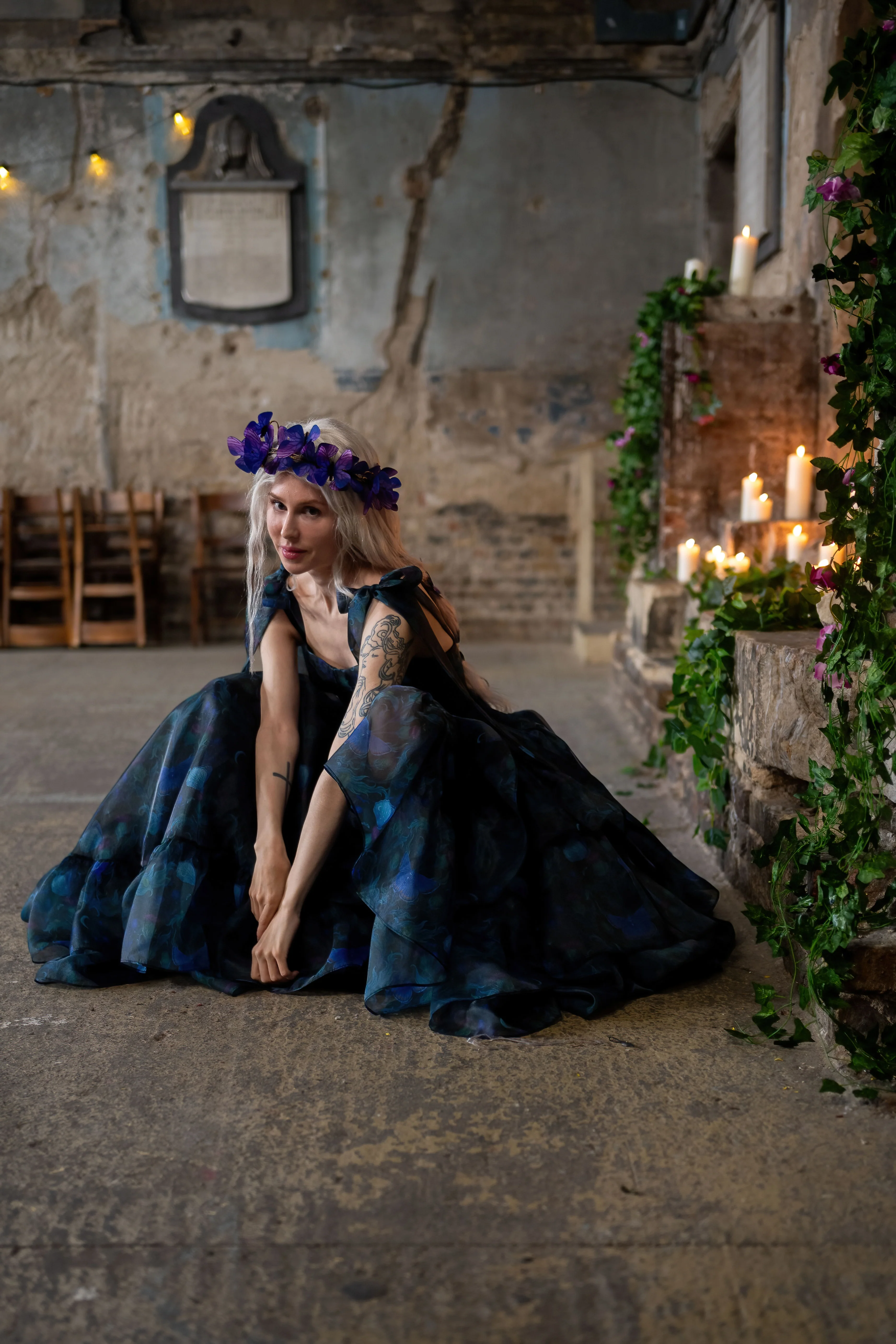 Luna Eclipse Empress Train Gown - Image 12