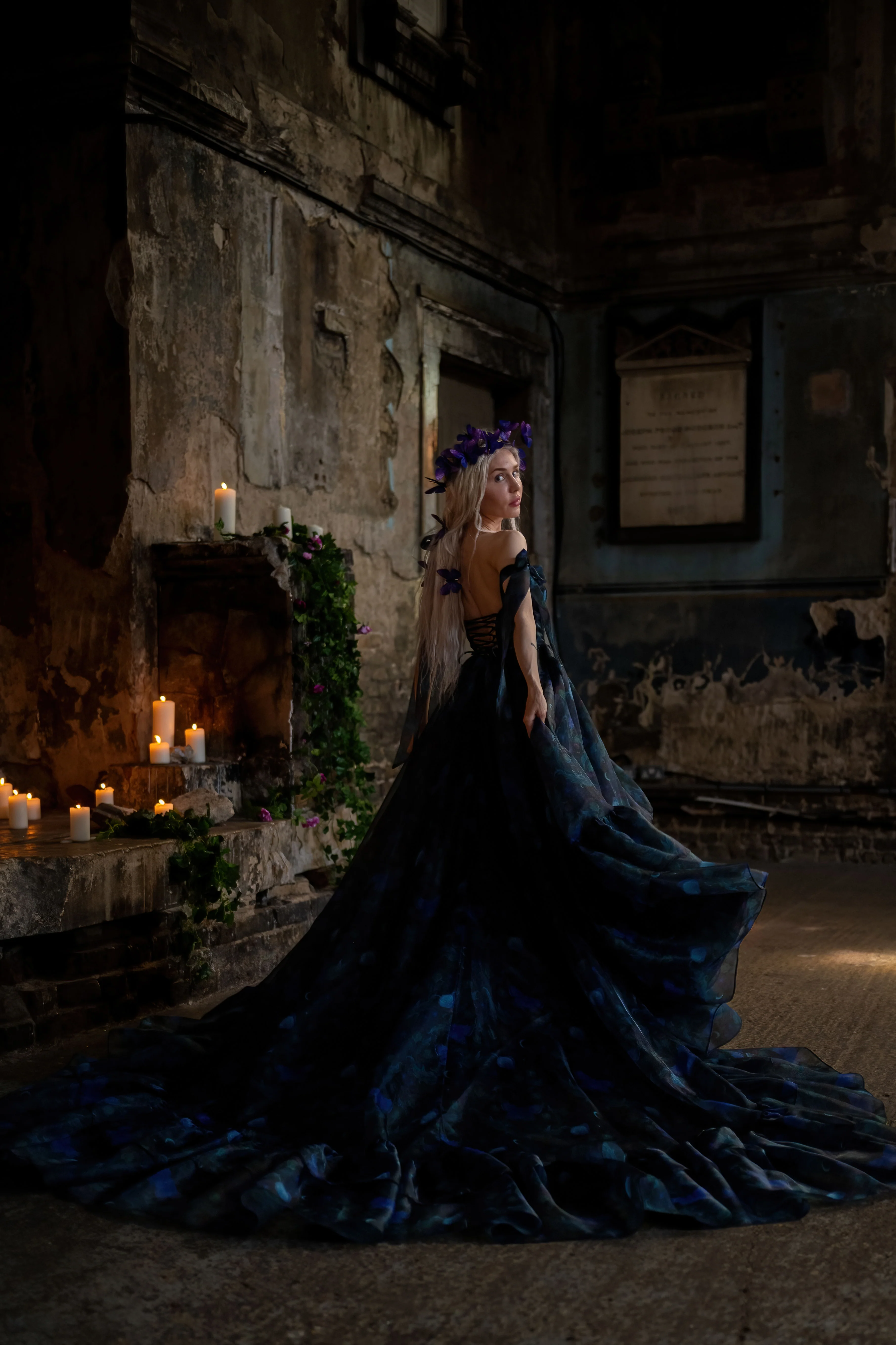 Luna Eclipse Empress Train Gown - Image 16