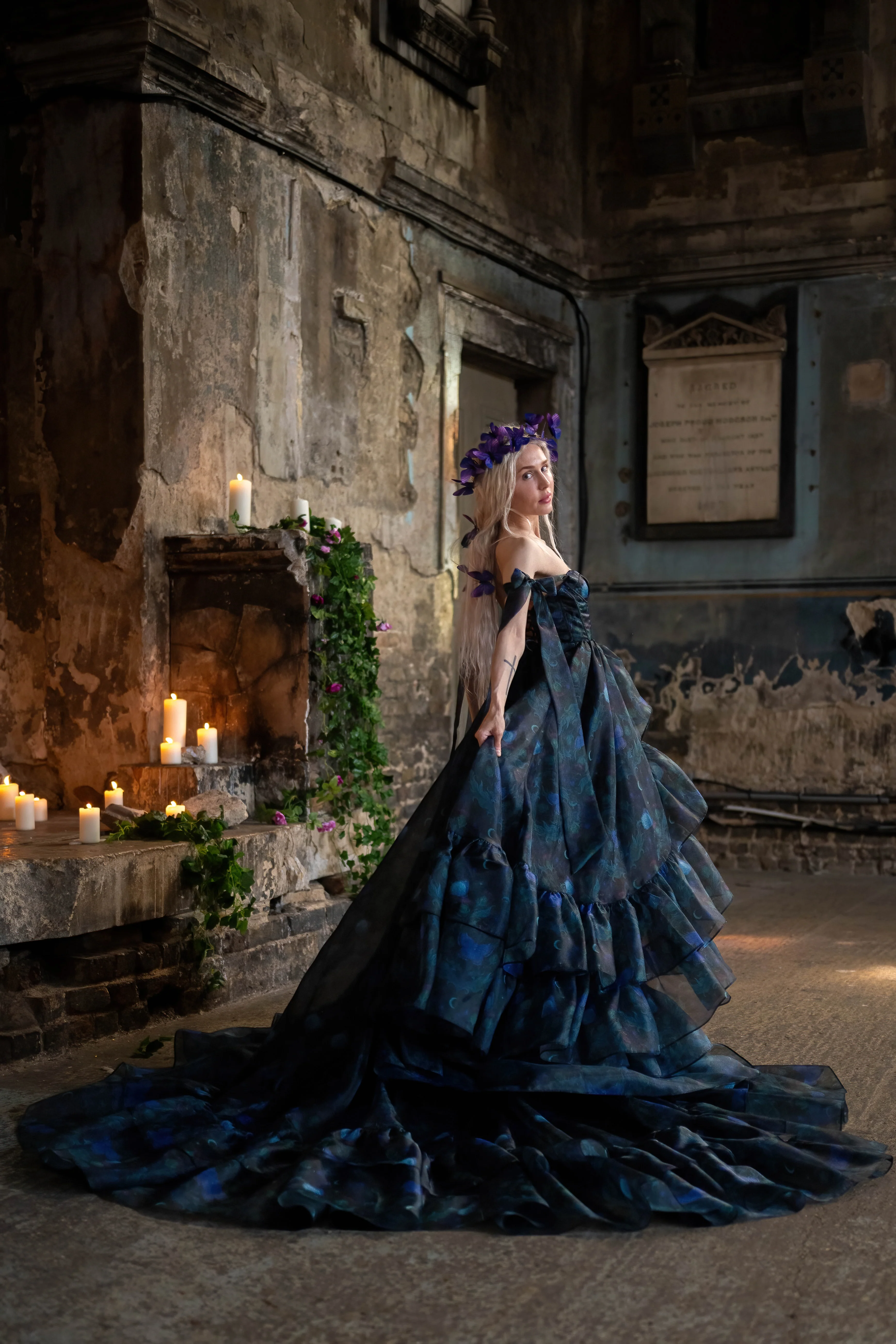 Luna Eclipse Empress Train Gown - Image 17