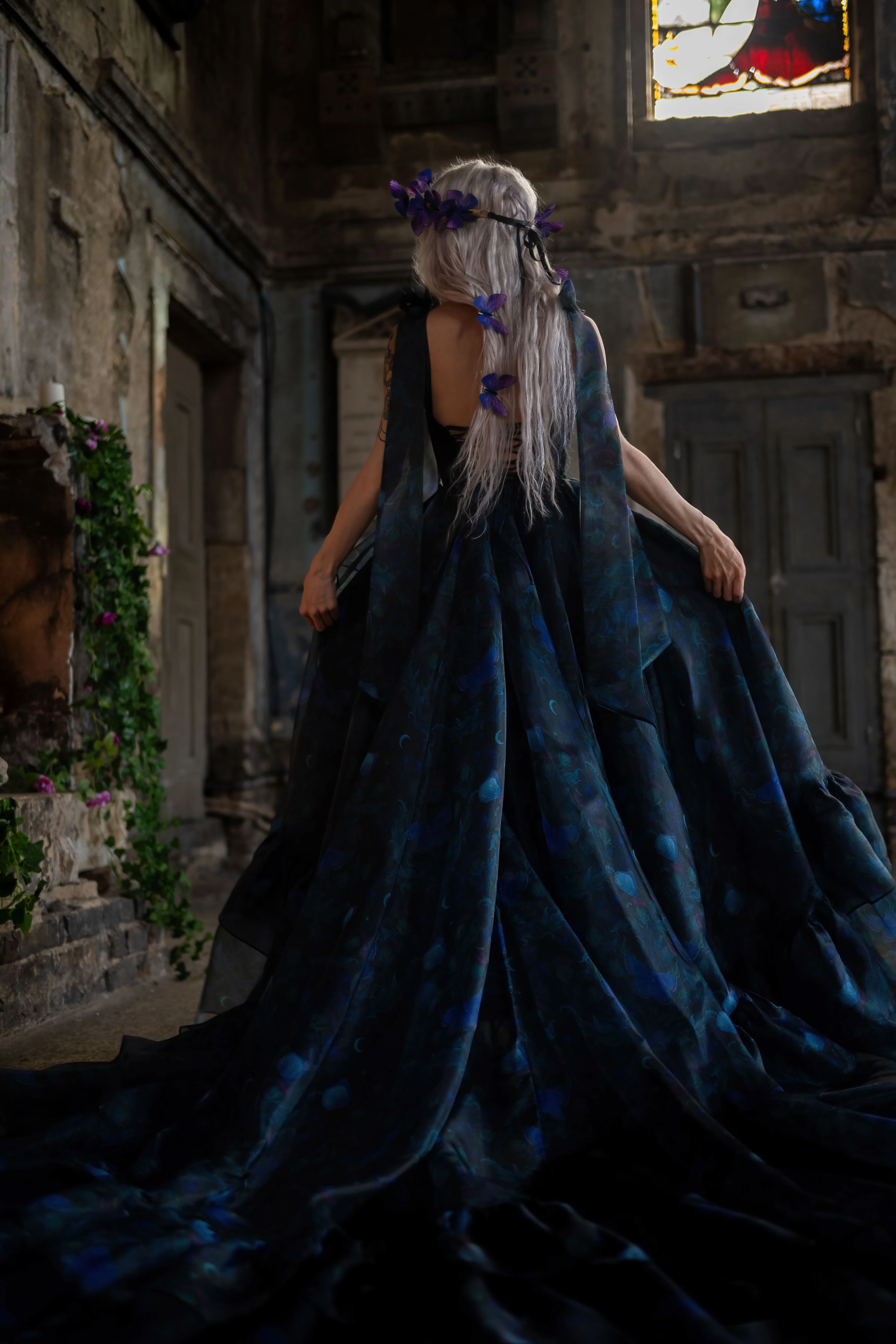 Luna Eclipse Empress Train Gown - Image 18